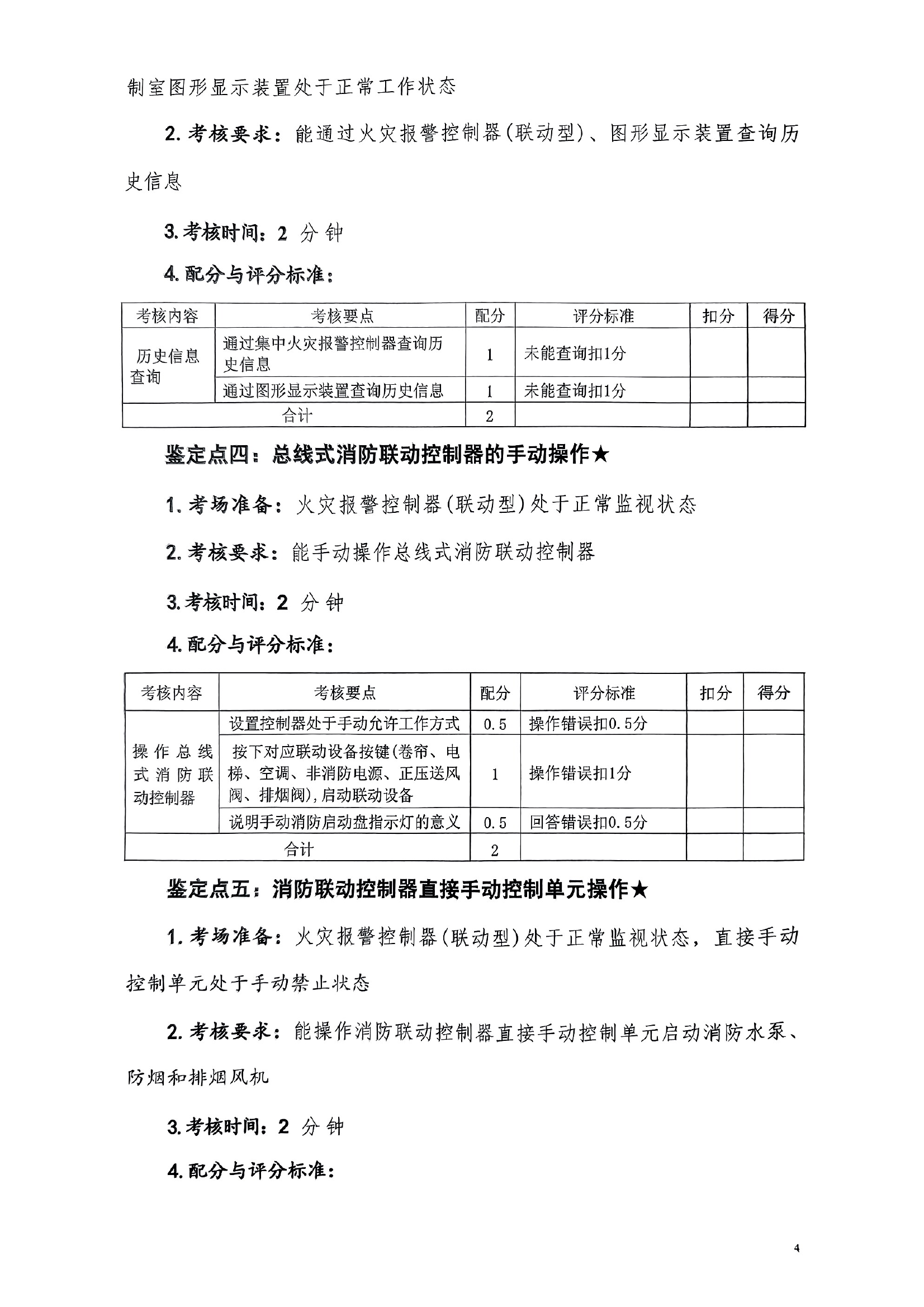 扫描件_消防设施操作员中级考试内容 第2页