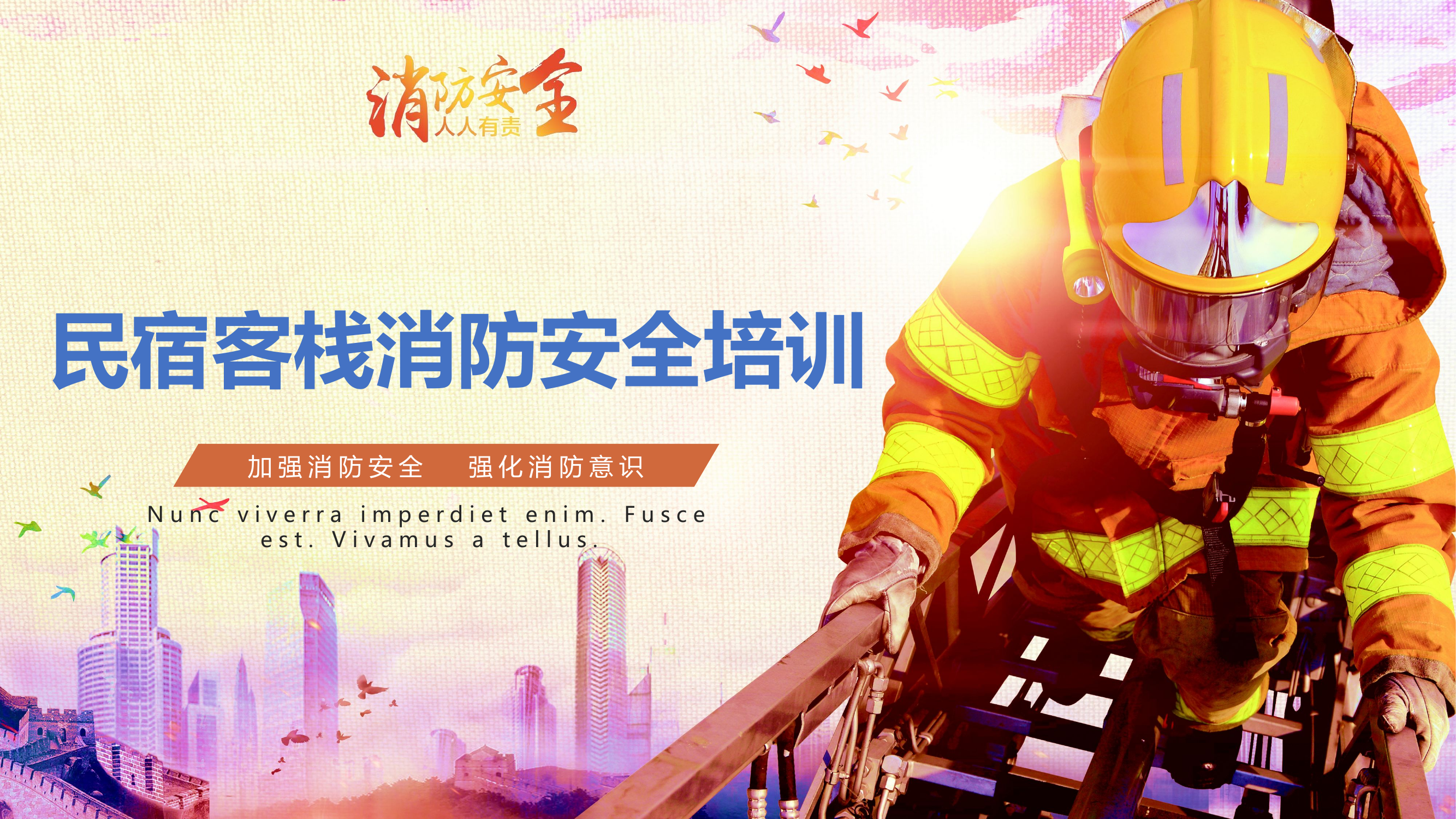 民宿客栈消防安全培训课件.pptx 第1页