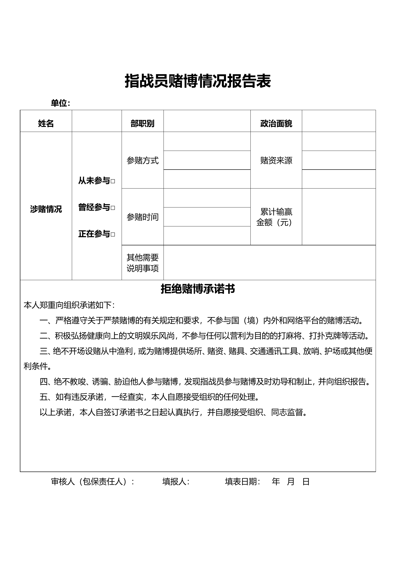 附件3：赌博情况报告表.doc 第1页