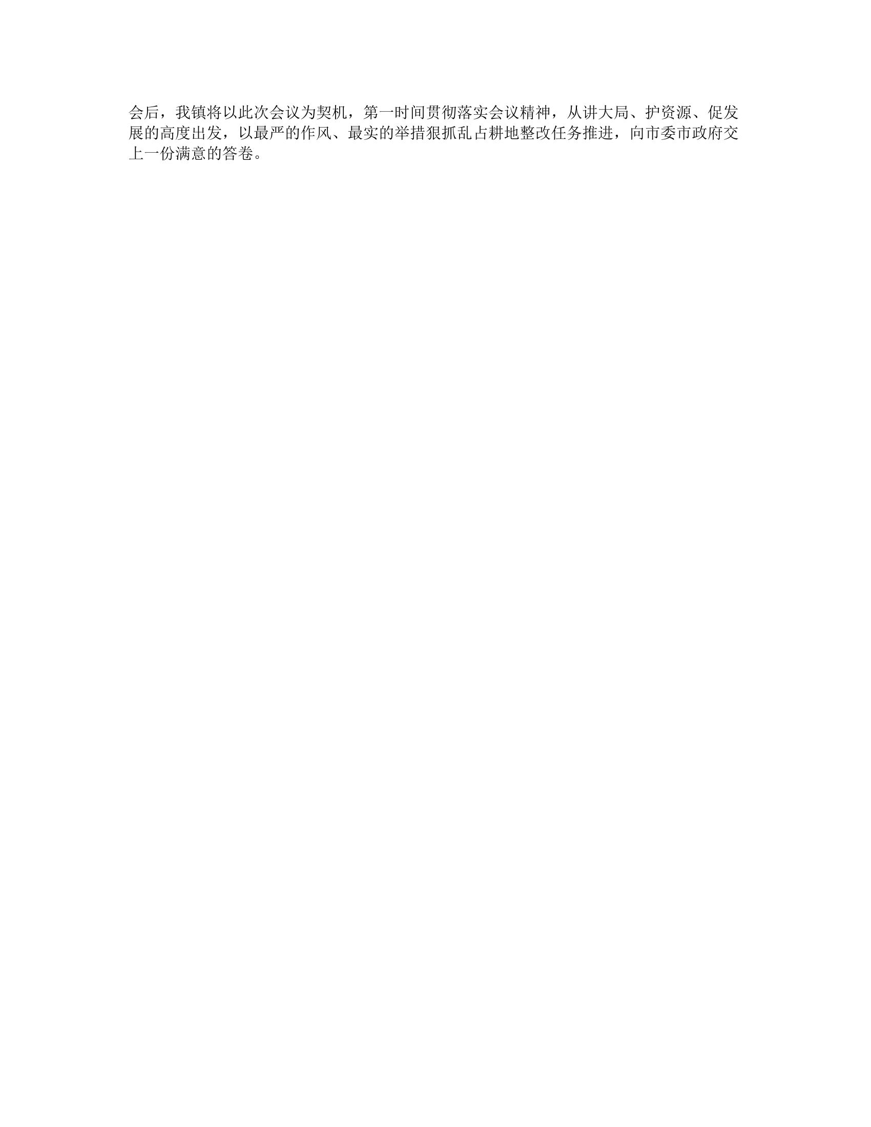 镇长在全市自然资源会议上关于耕地问题的发言材料.docx 第2页