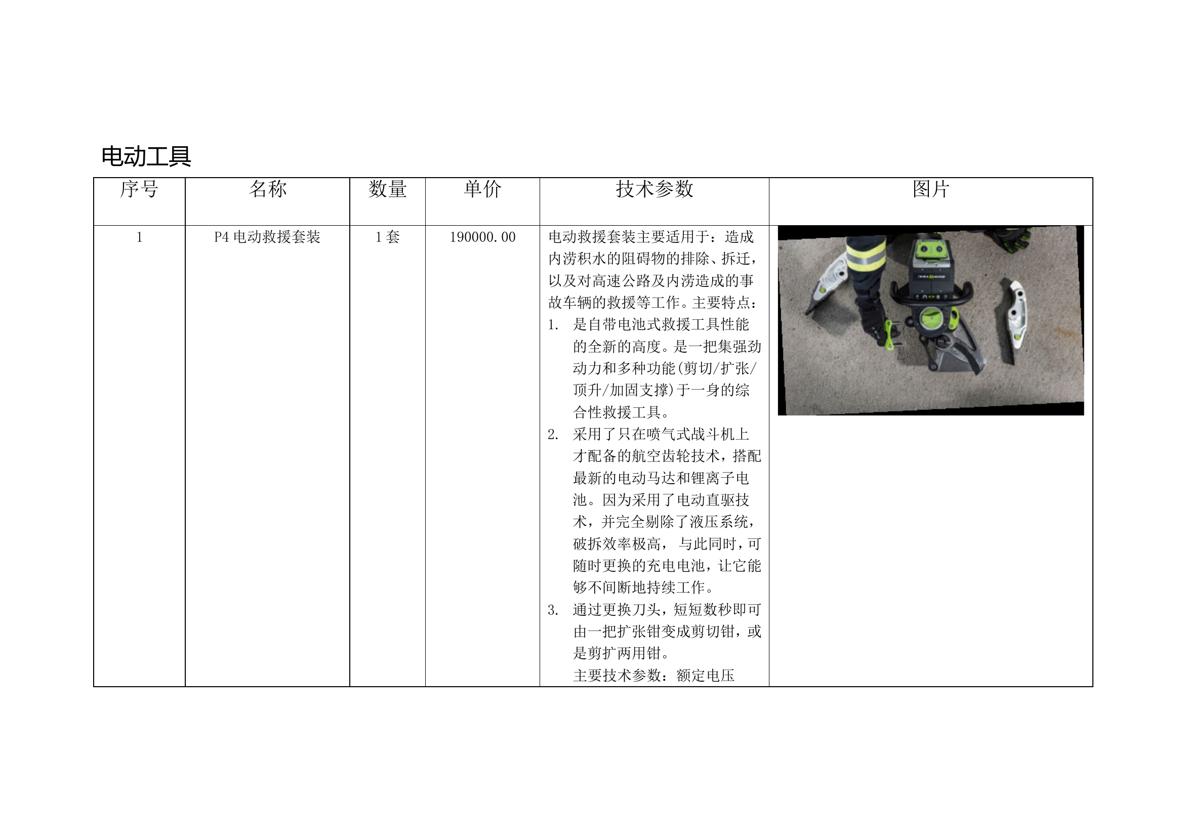 荷兰救援科技电动产品.doc 第1页