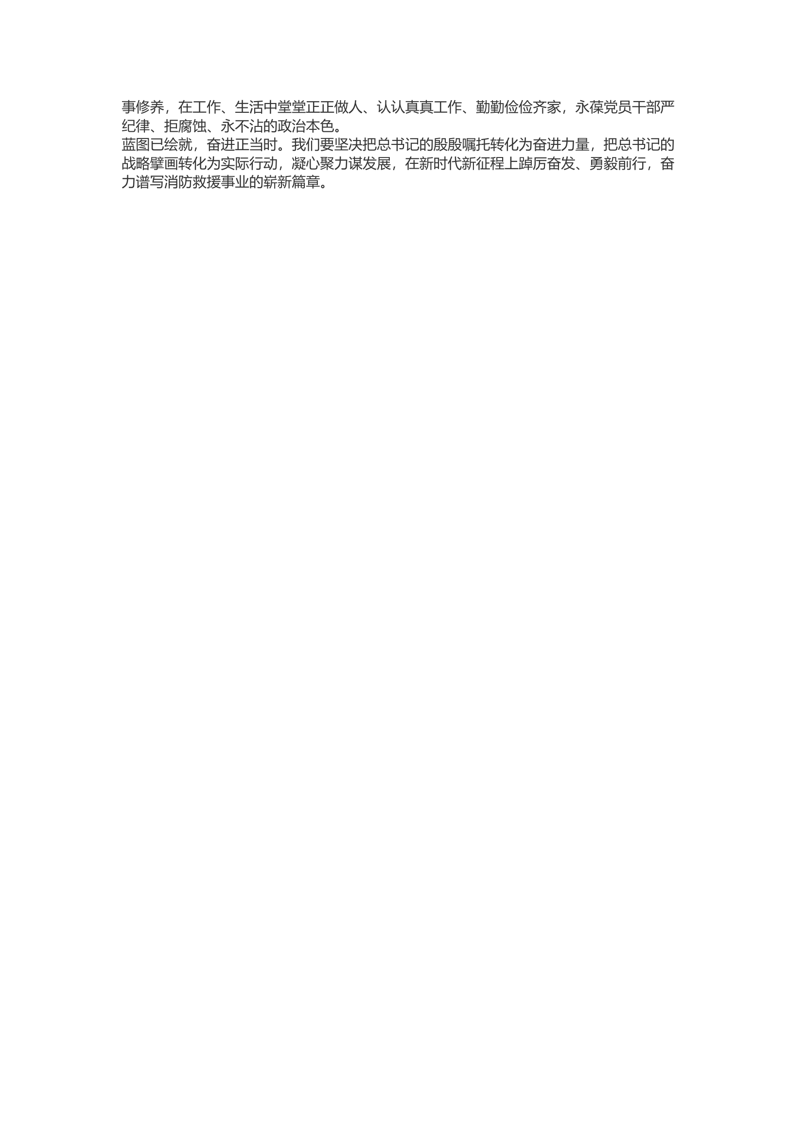 精品：b知行合一贯彻党的二十大精神 推进消防救援工作高质量发展.docx 第2页