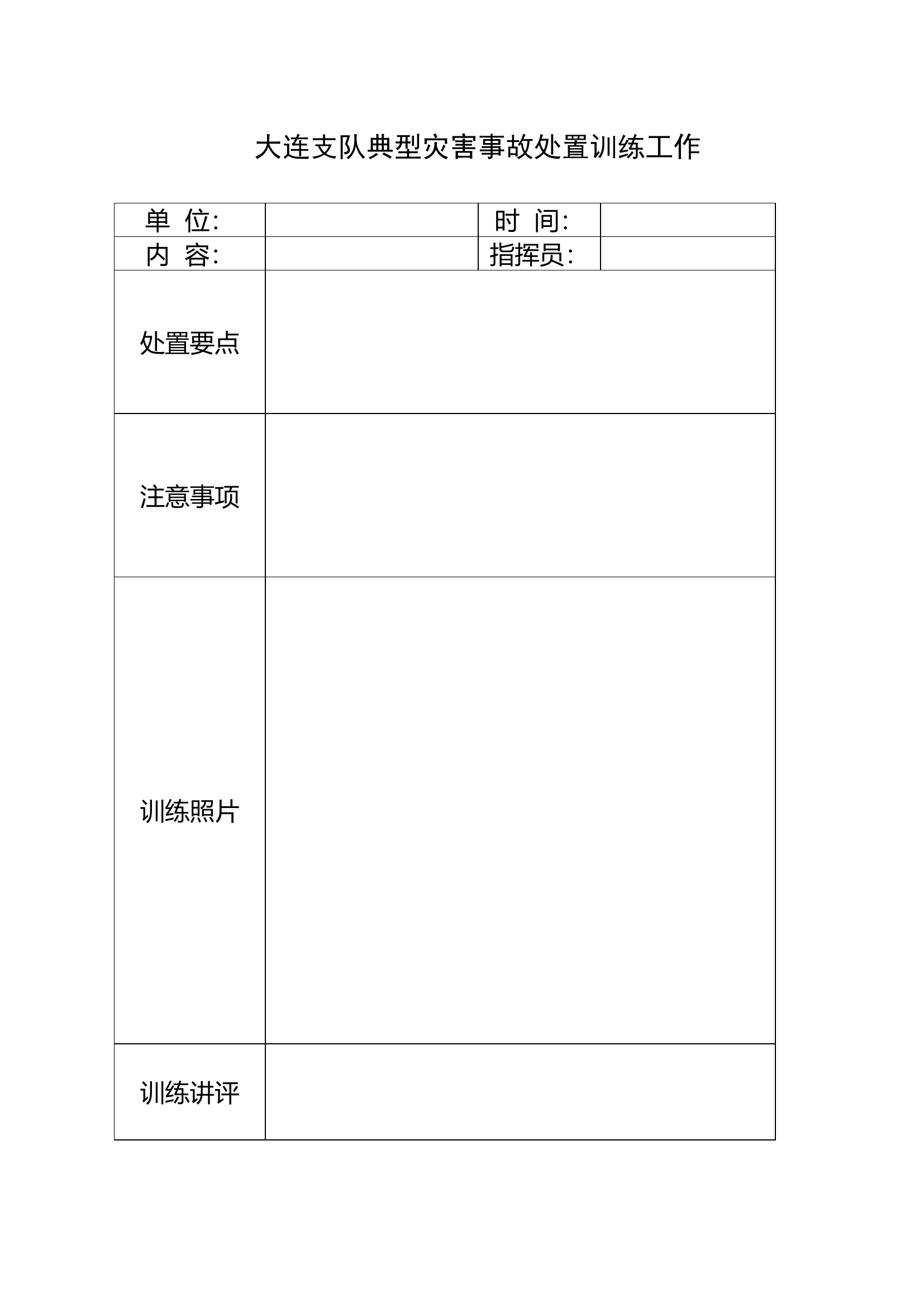 典型灾害事故处置训练工作.docx 第2页