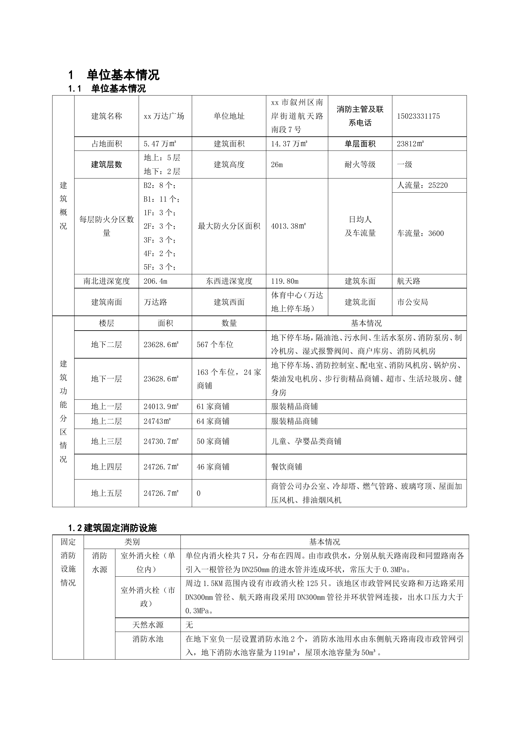 xx市级万达广场灭火救援预案.doc 第2页