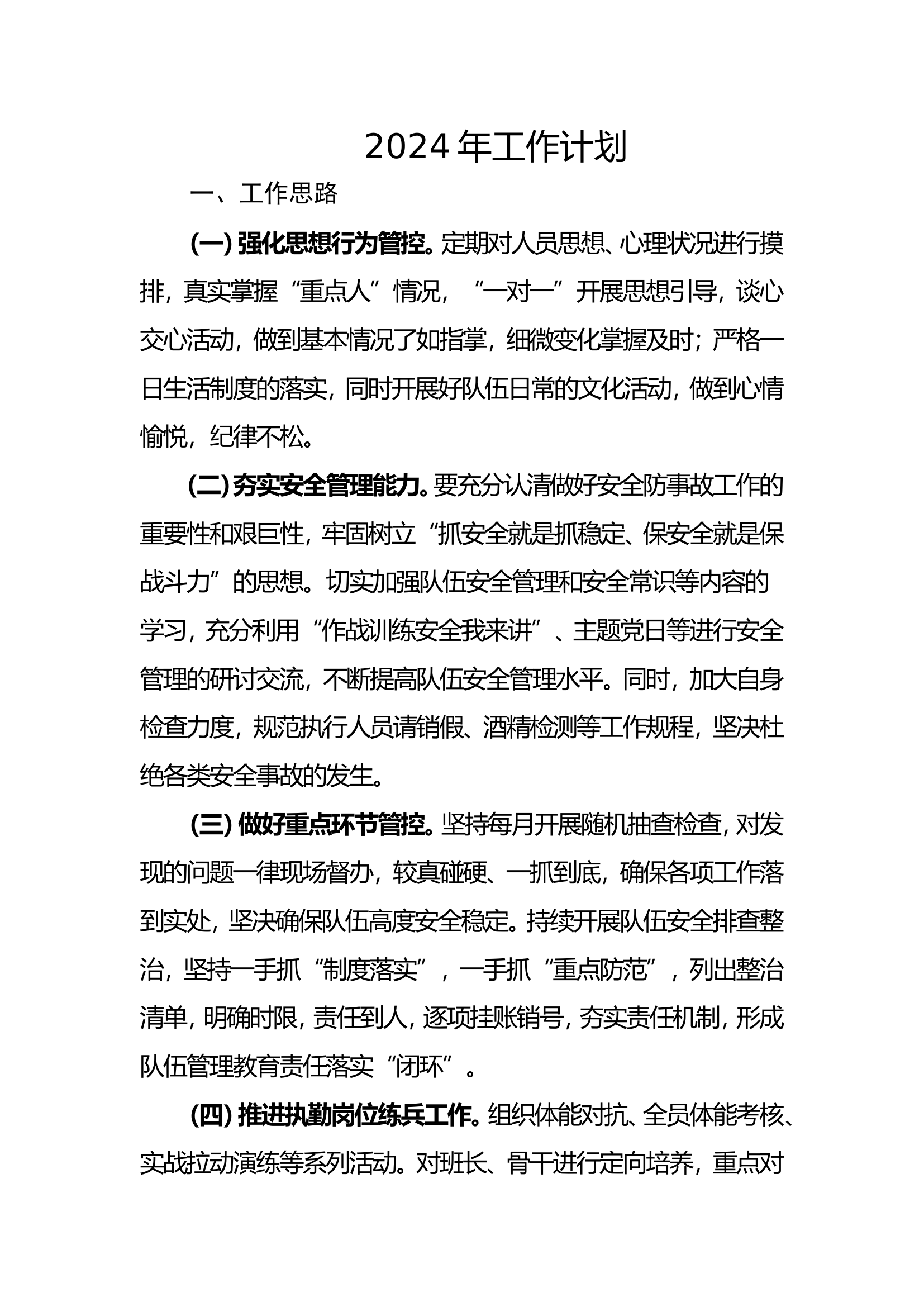 2024工作计划 -.doc 第1页