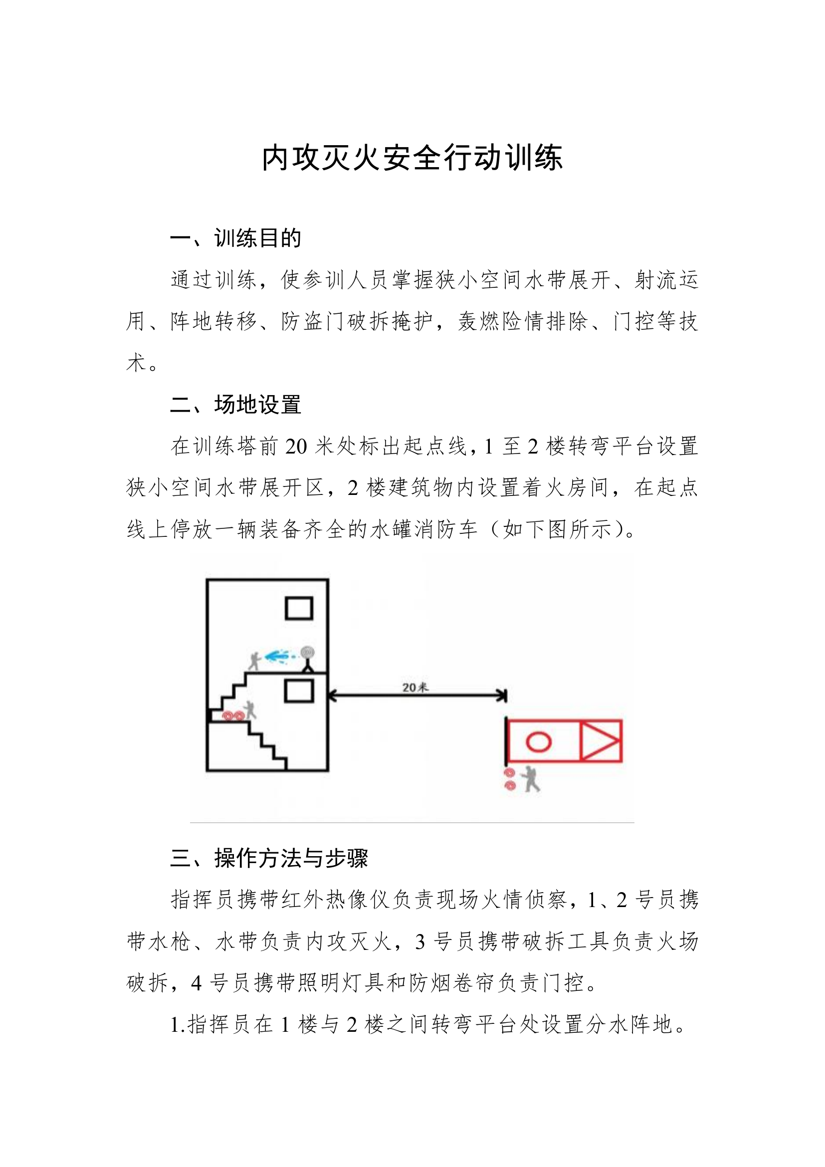 消防救援内攻灭火安全行动训练 第1页