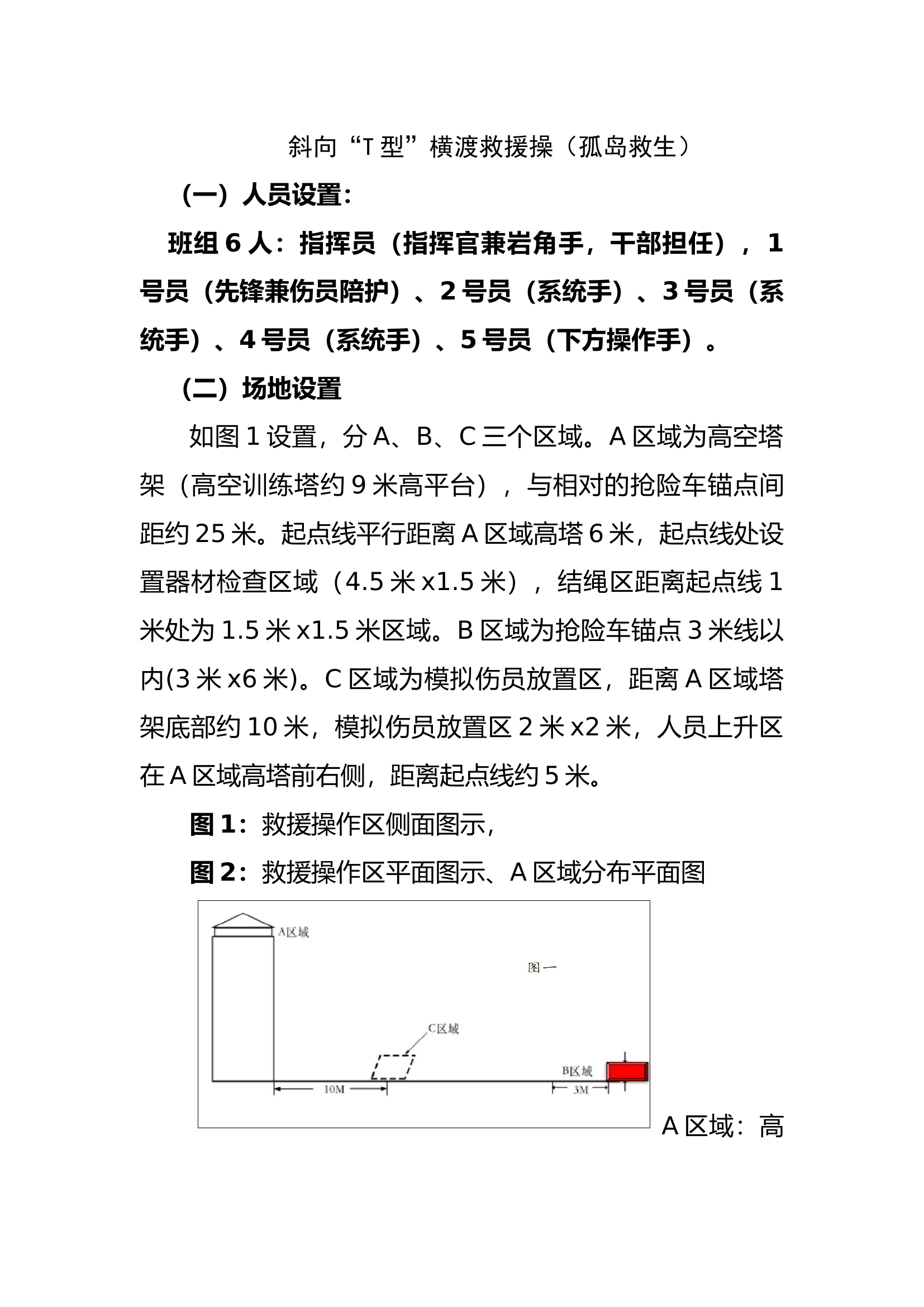斜向“T型”横渡救援操（孤岛救生）2022.6.11.docx 第1页