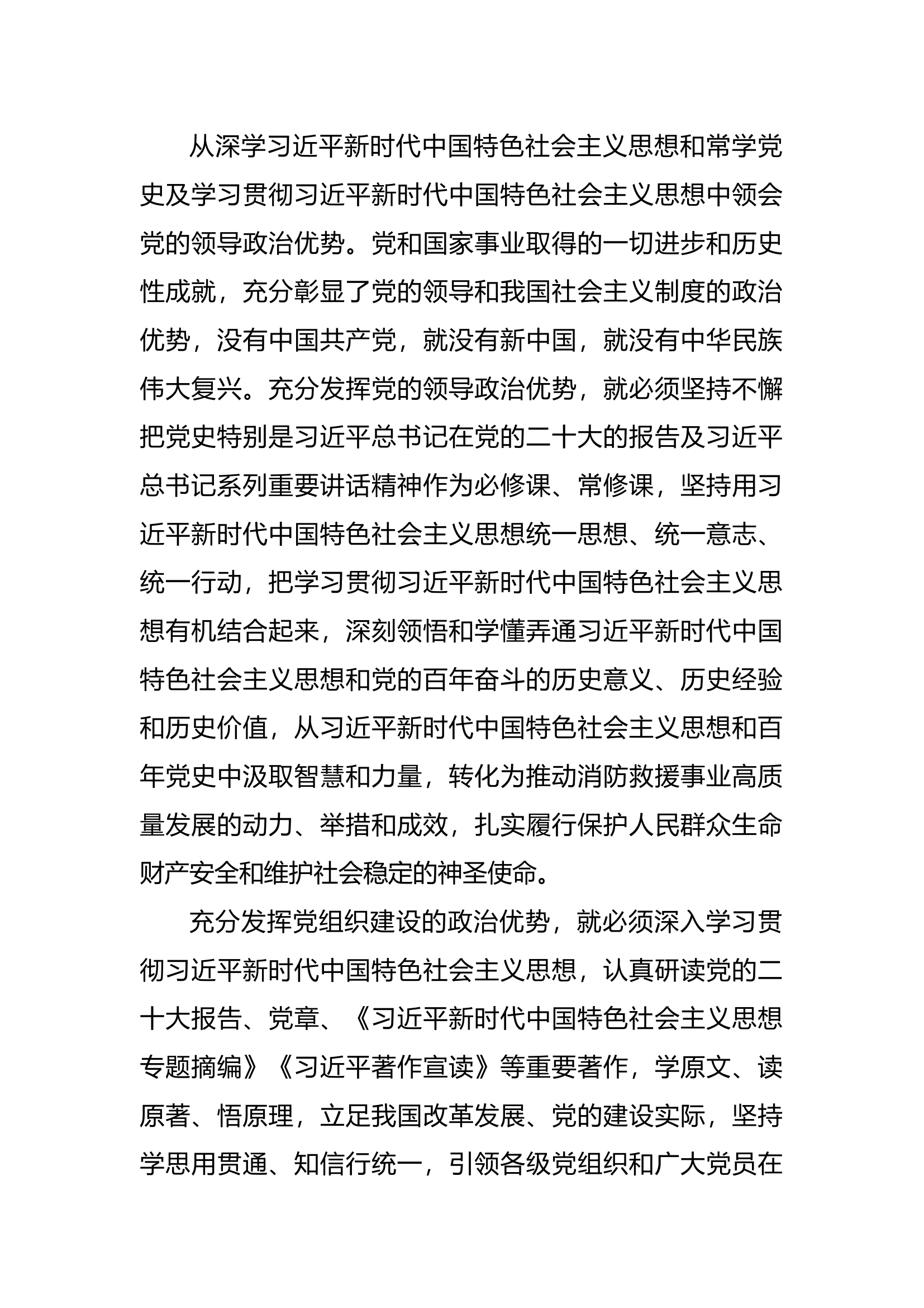 xx大队党组织建设座谈会思考性文章.docx 第2页