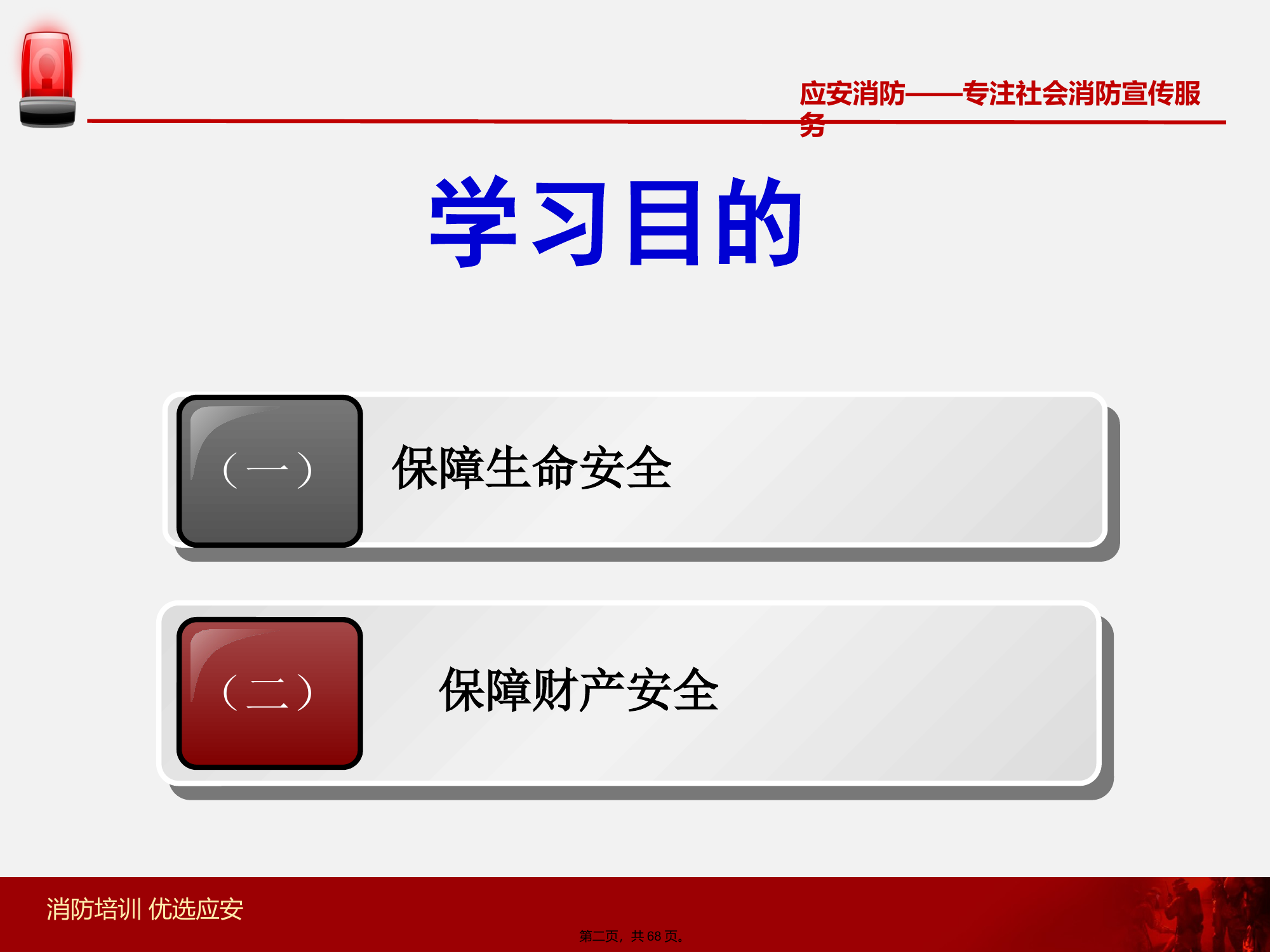 学校消防安全知识专题培训 第2页