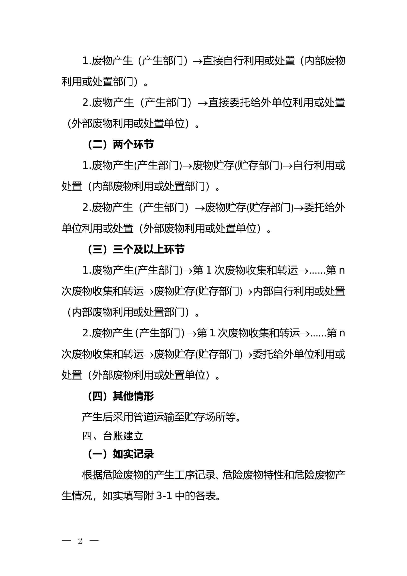 【台账模板】危险废物产生单位建立台账模板的要求（10页）.doc 第2页