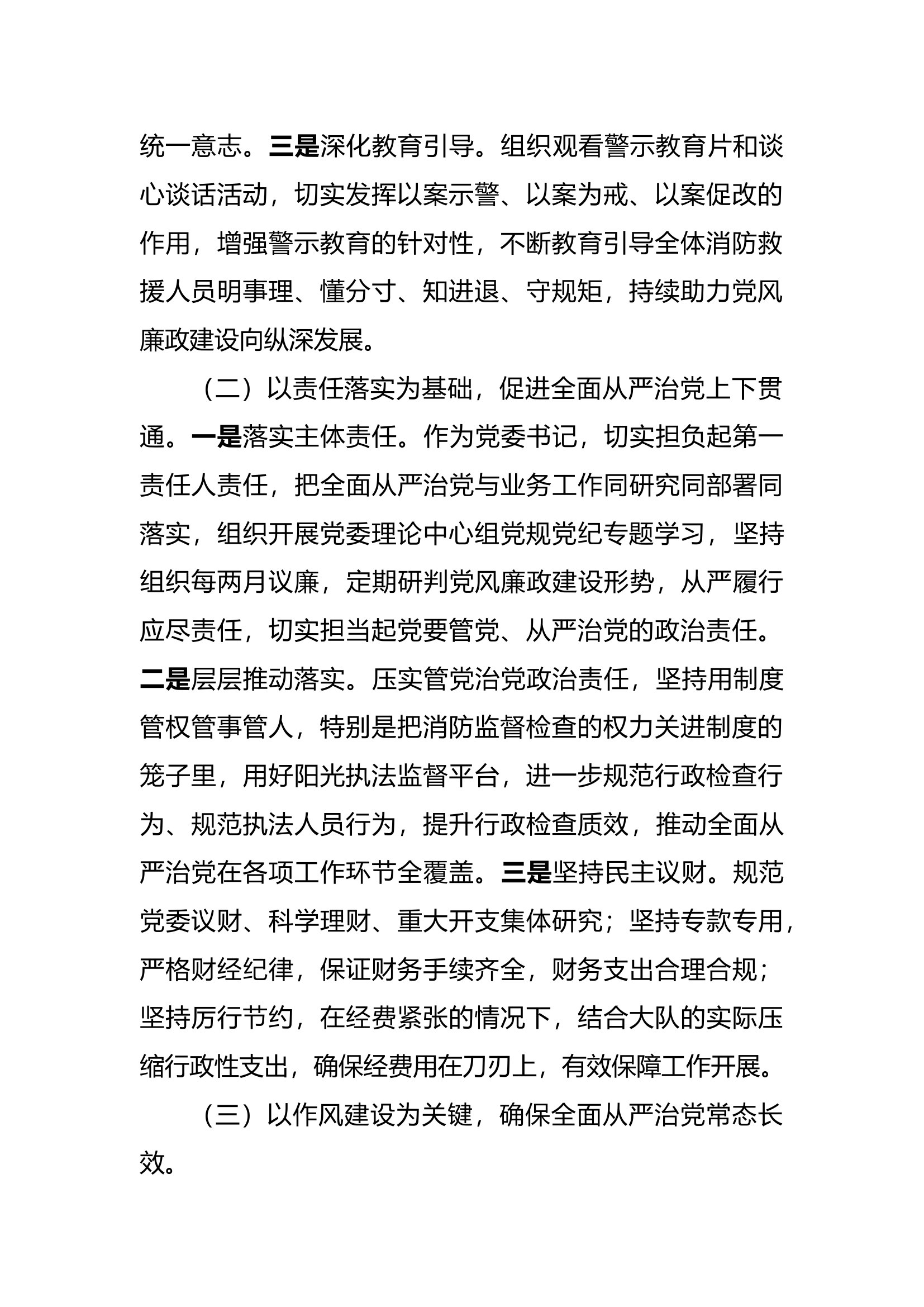 党委书记履行全面从严治党工作述职报告.docx 第2页