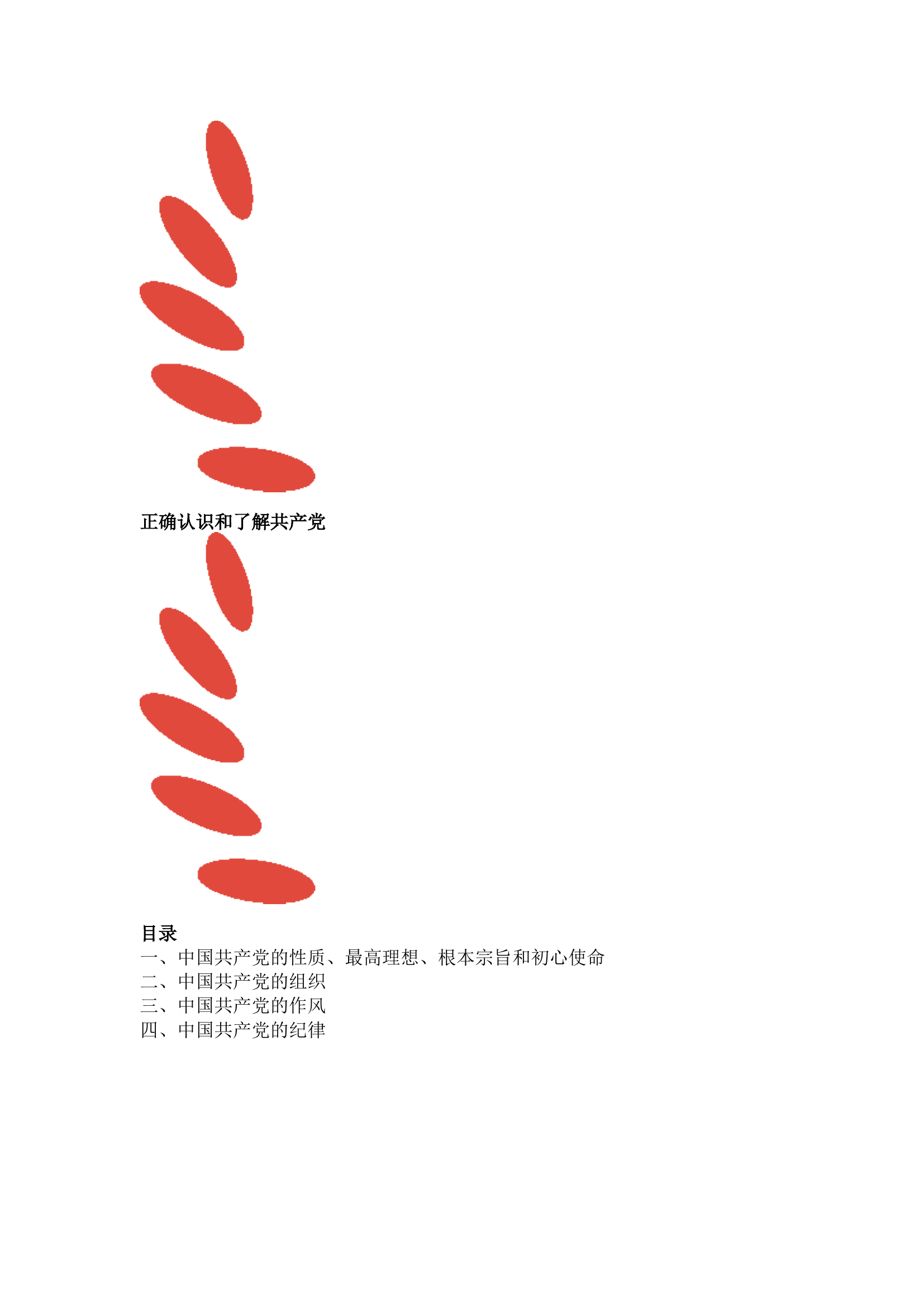 栀夏：正确认识和了解中国共产党.docx 第1页