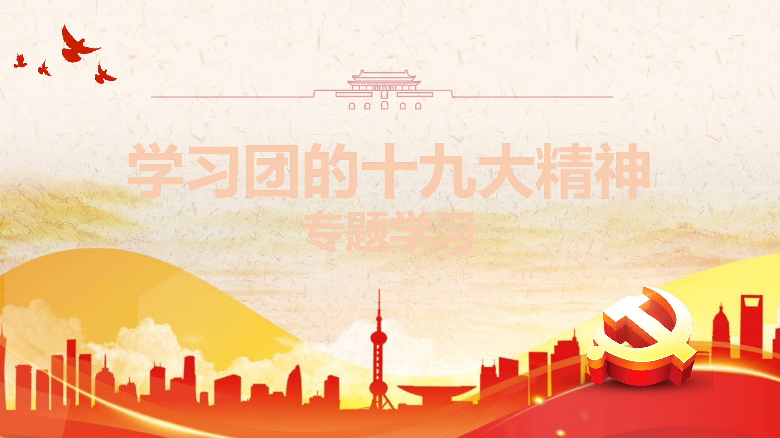 团的十九大.pptx 第1页