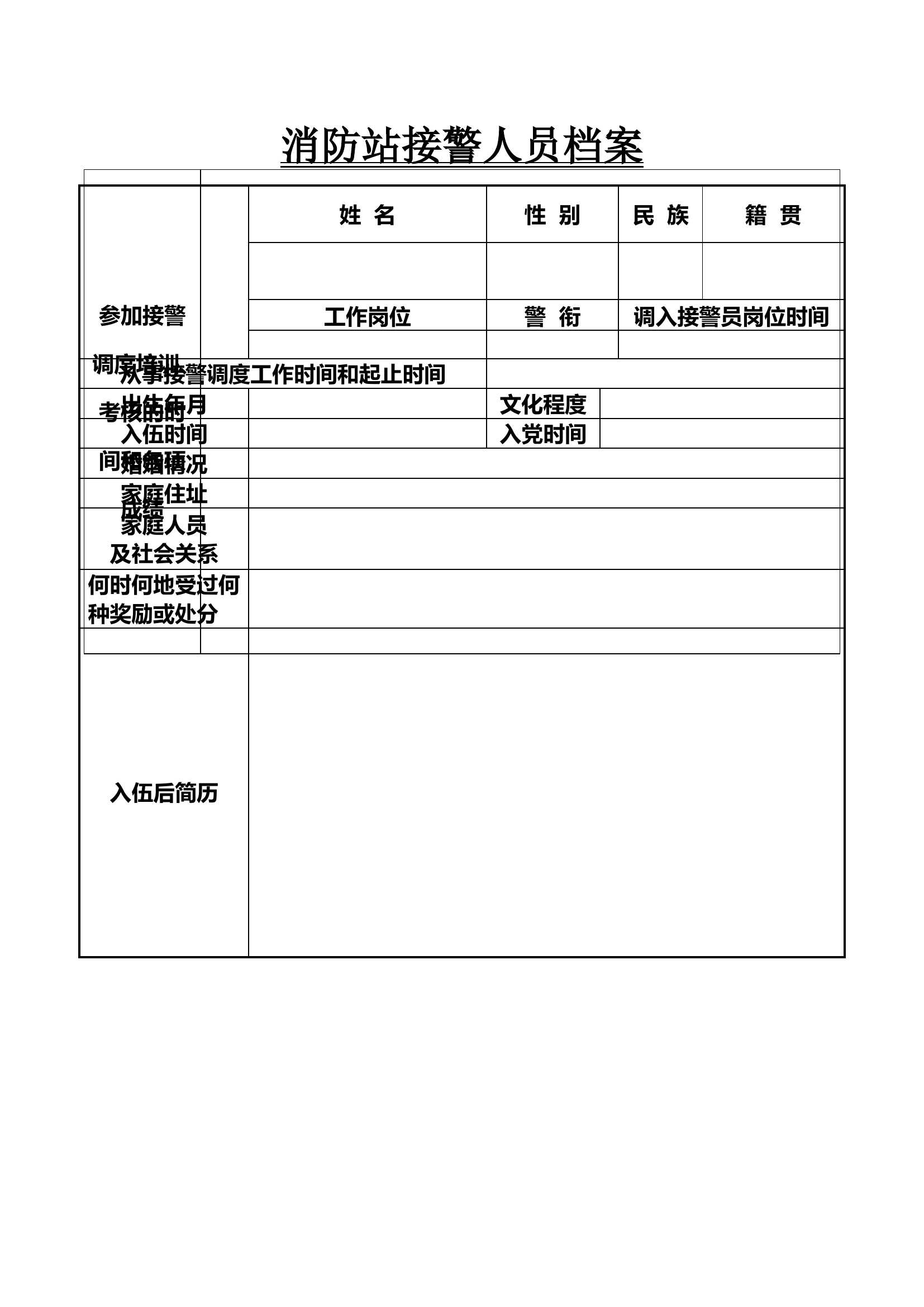 XXX站勤务员档案.doc 第1页
