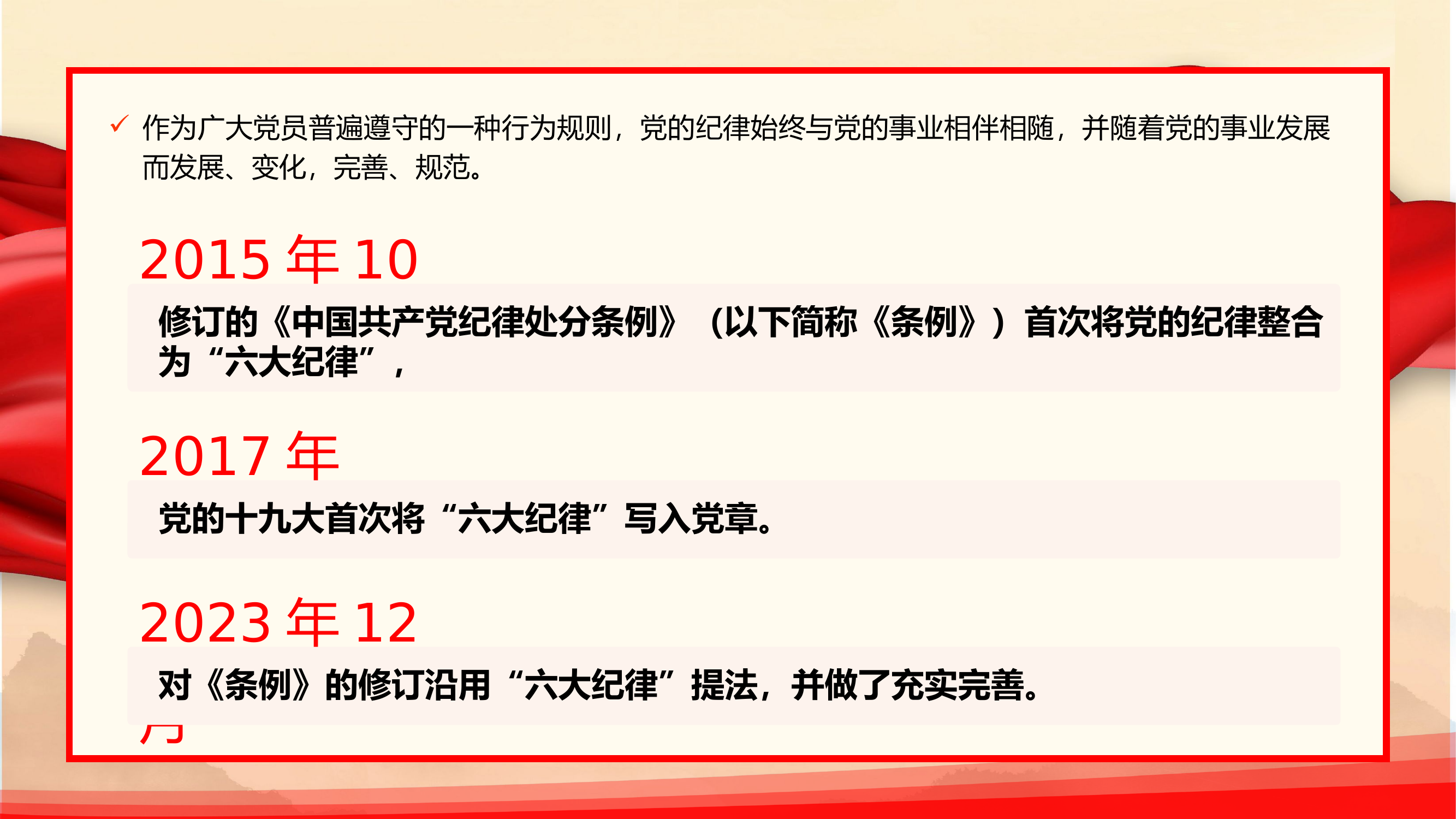 党的“六大纪律”党课.pptx 第2页