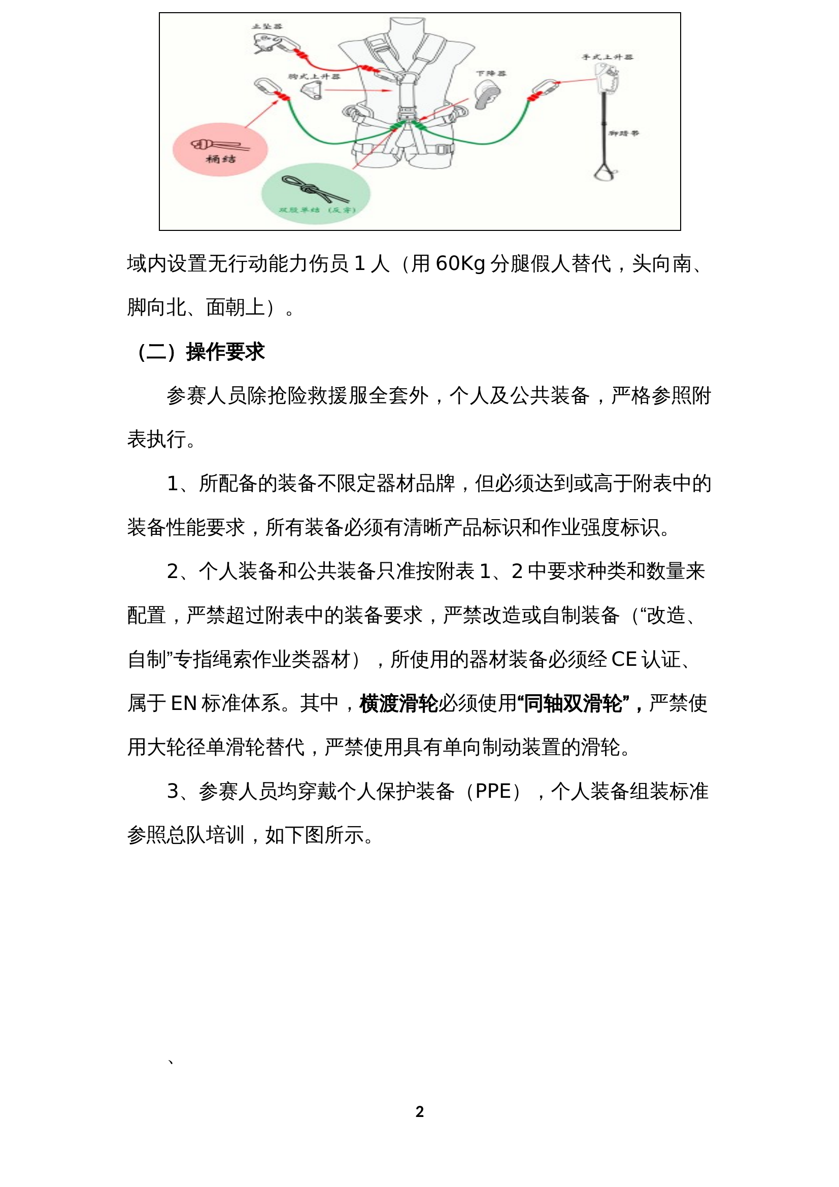 T型横渡救援操（5人） 第2页