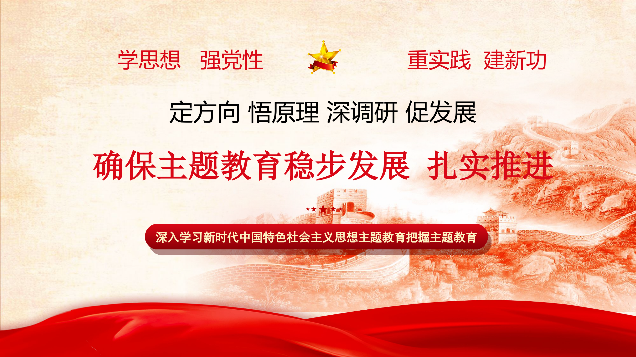 主题教育专题党课.ppt 第1页