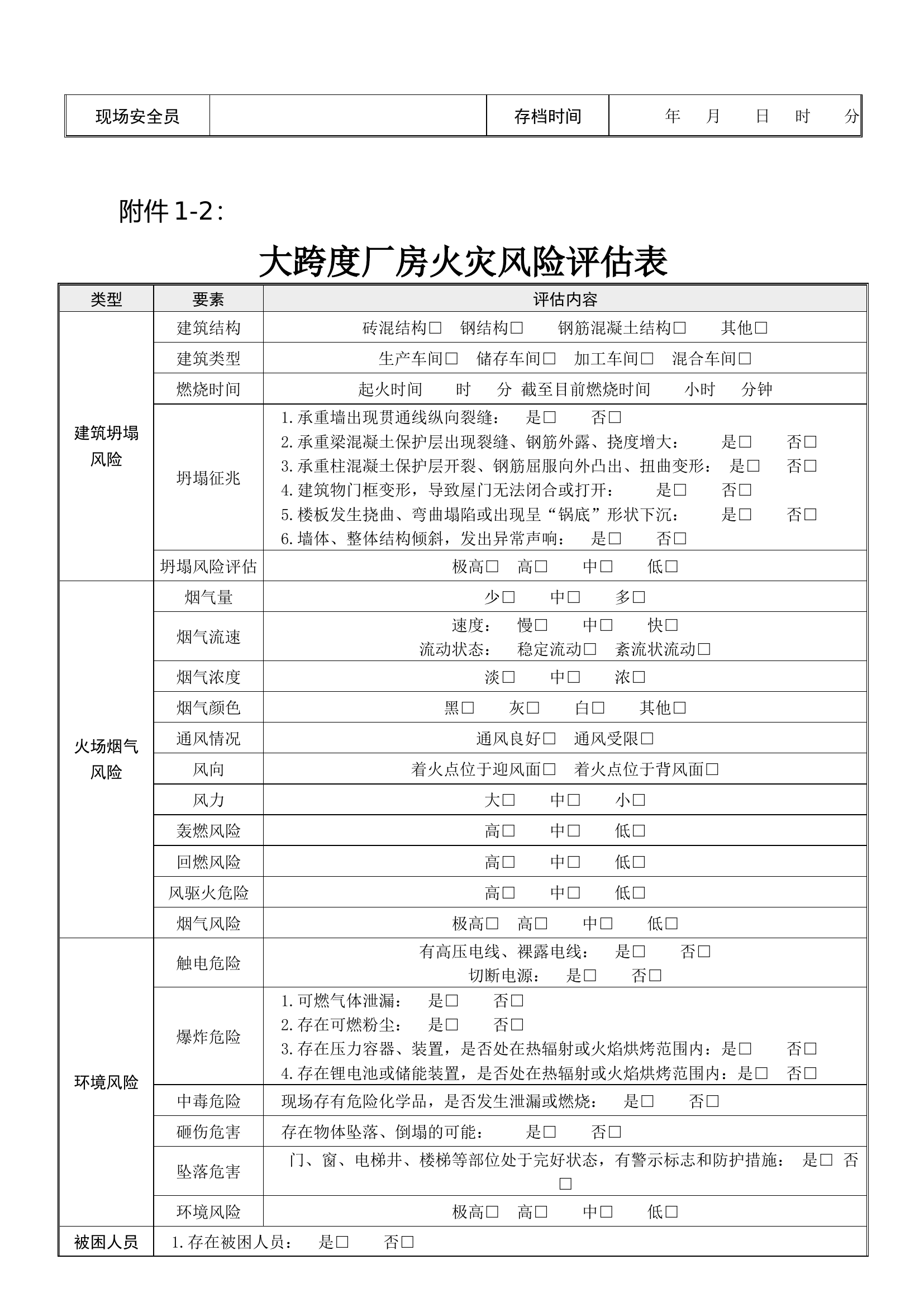 1_9类火灾安全评估表.docx 第2页