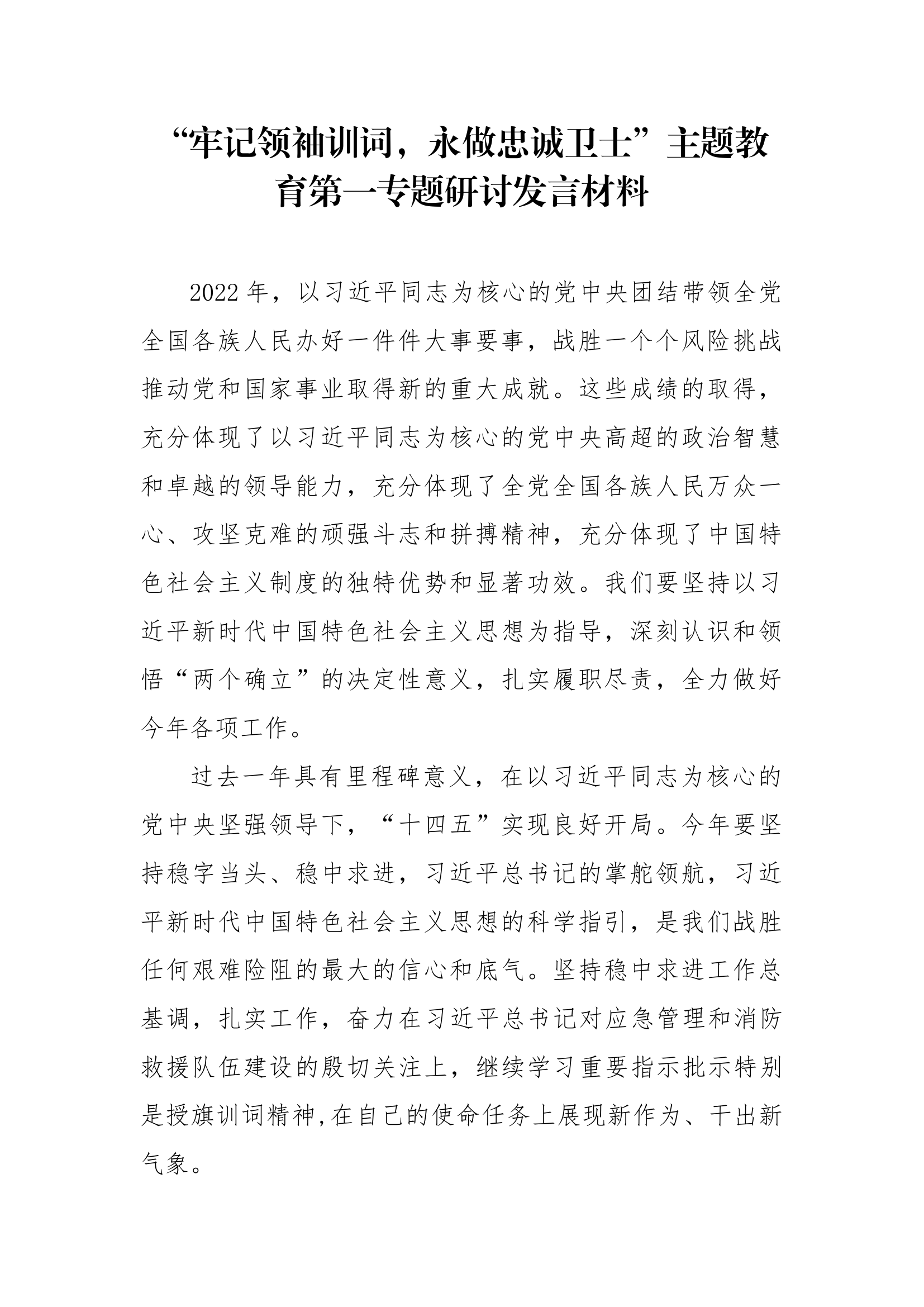 主题教育专题交流研讨发言材料 (11).docx 第1页