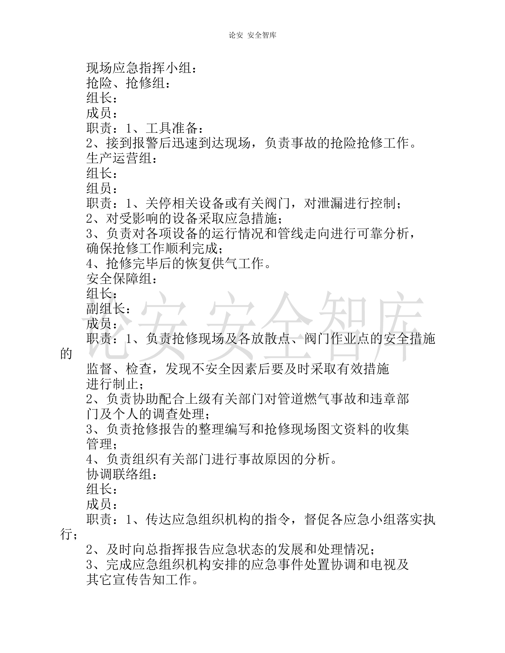 【演练方案】天然气中压管网泄露应急抢险演练实施方案（8页）.docx 第2页