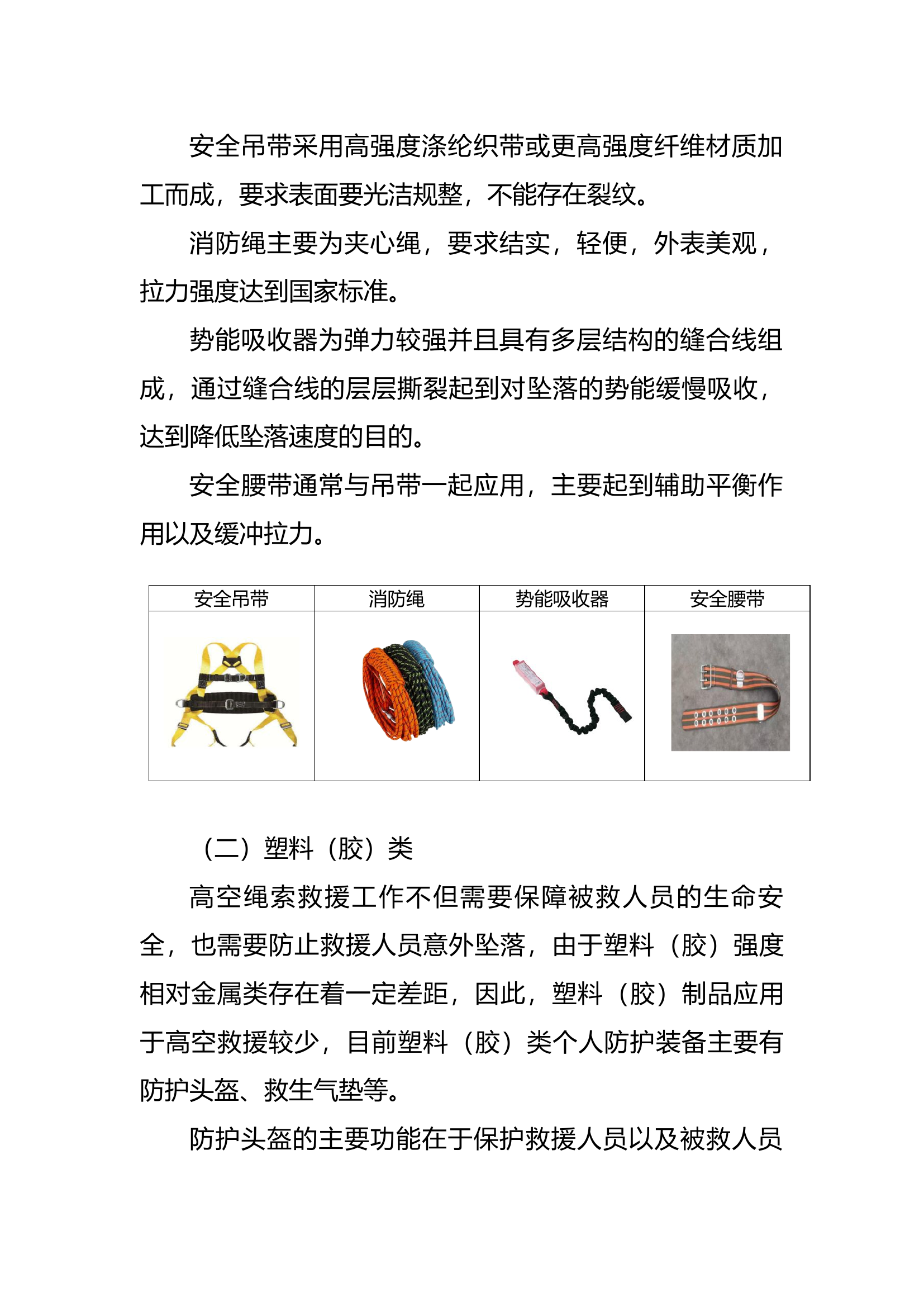 绳索救援系统中防坠落装备的检查研究.docx 第2页