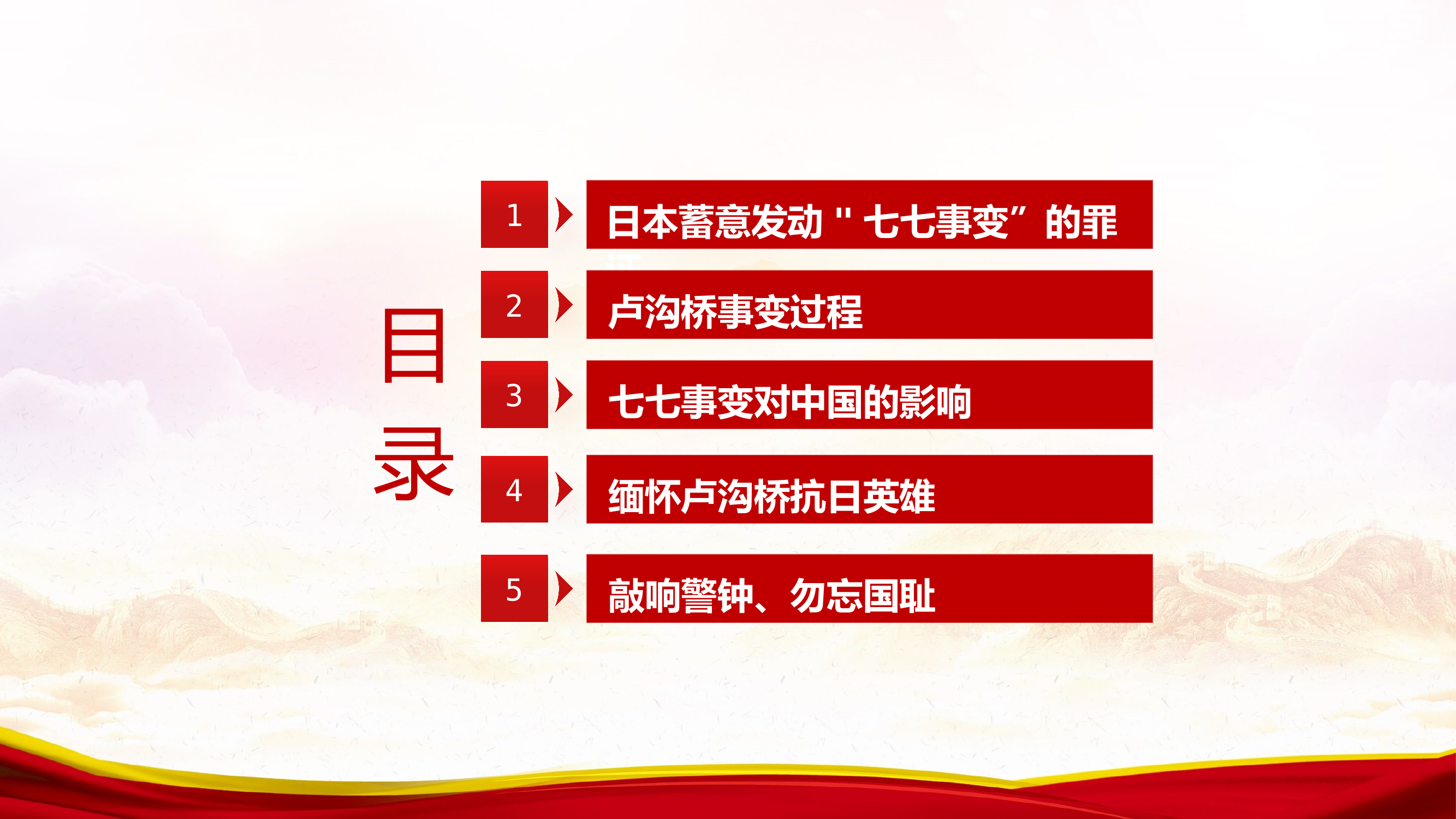 铭记历史七七事变七七卢沟桥事变党史内容学习PPT课件(1).pptx 第2页