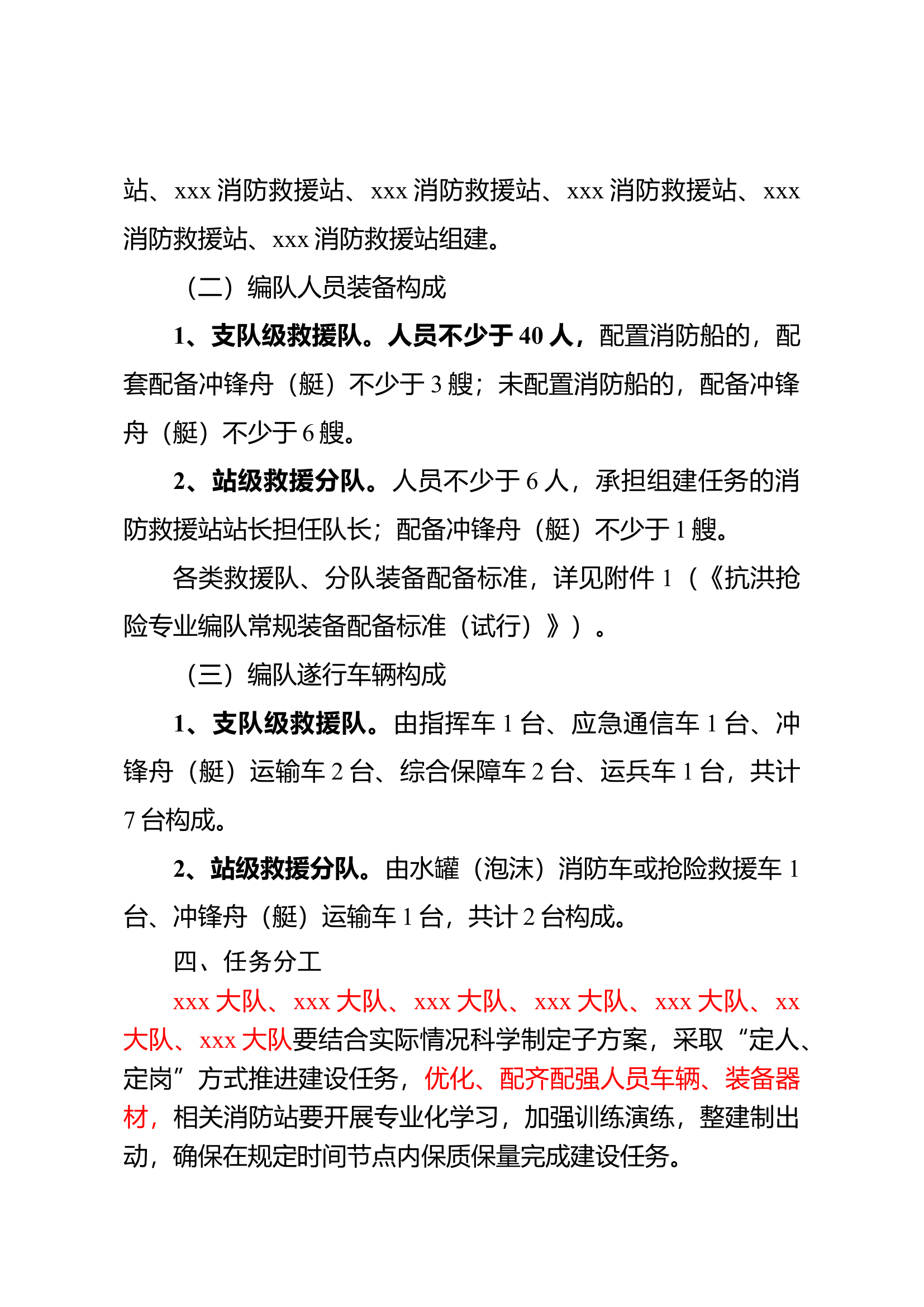 xxx支队抗洪抢险专业队建设方案.docx 第2页
