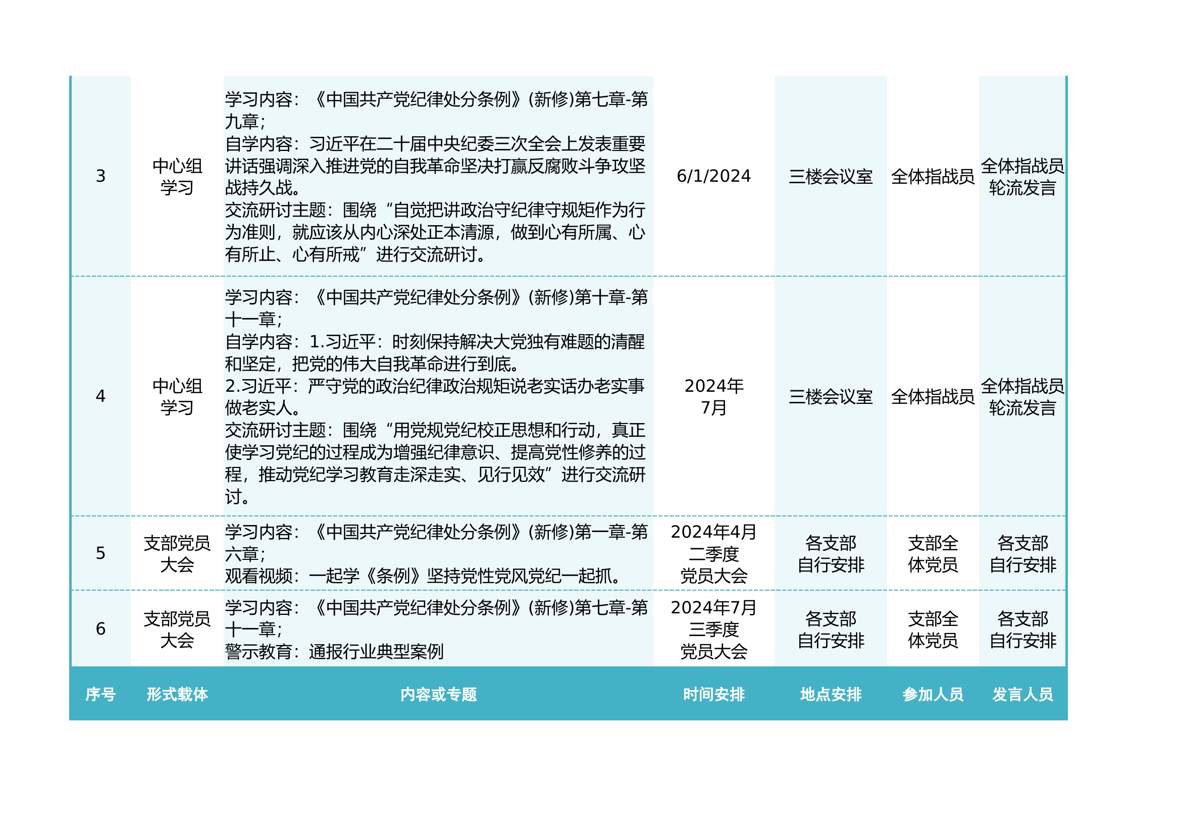 党纪学习教育计划表（全时段）(1).xlsx 第2页