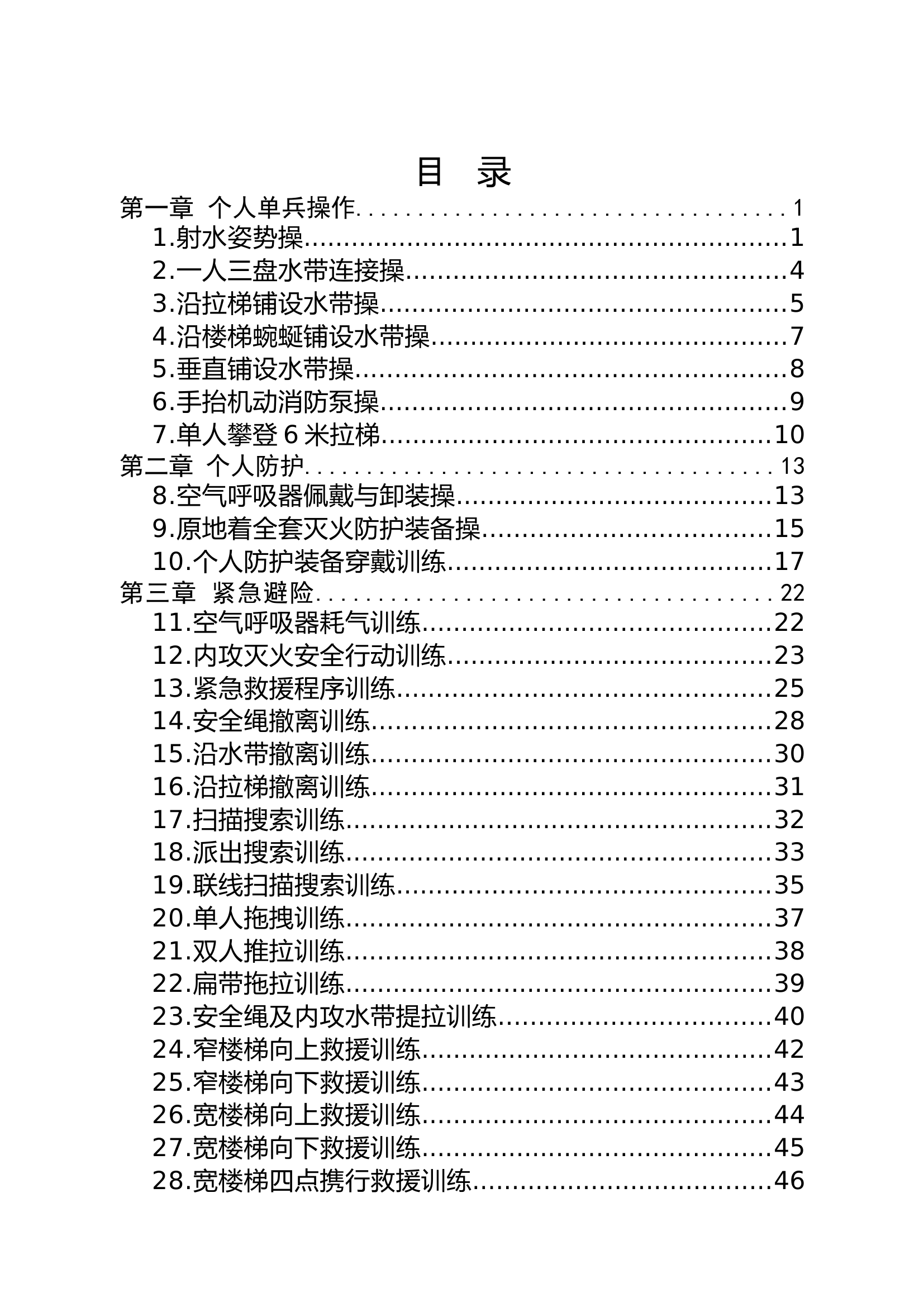 政府专职消防队技能训练手册.docx 第2页