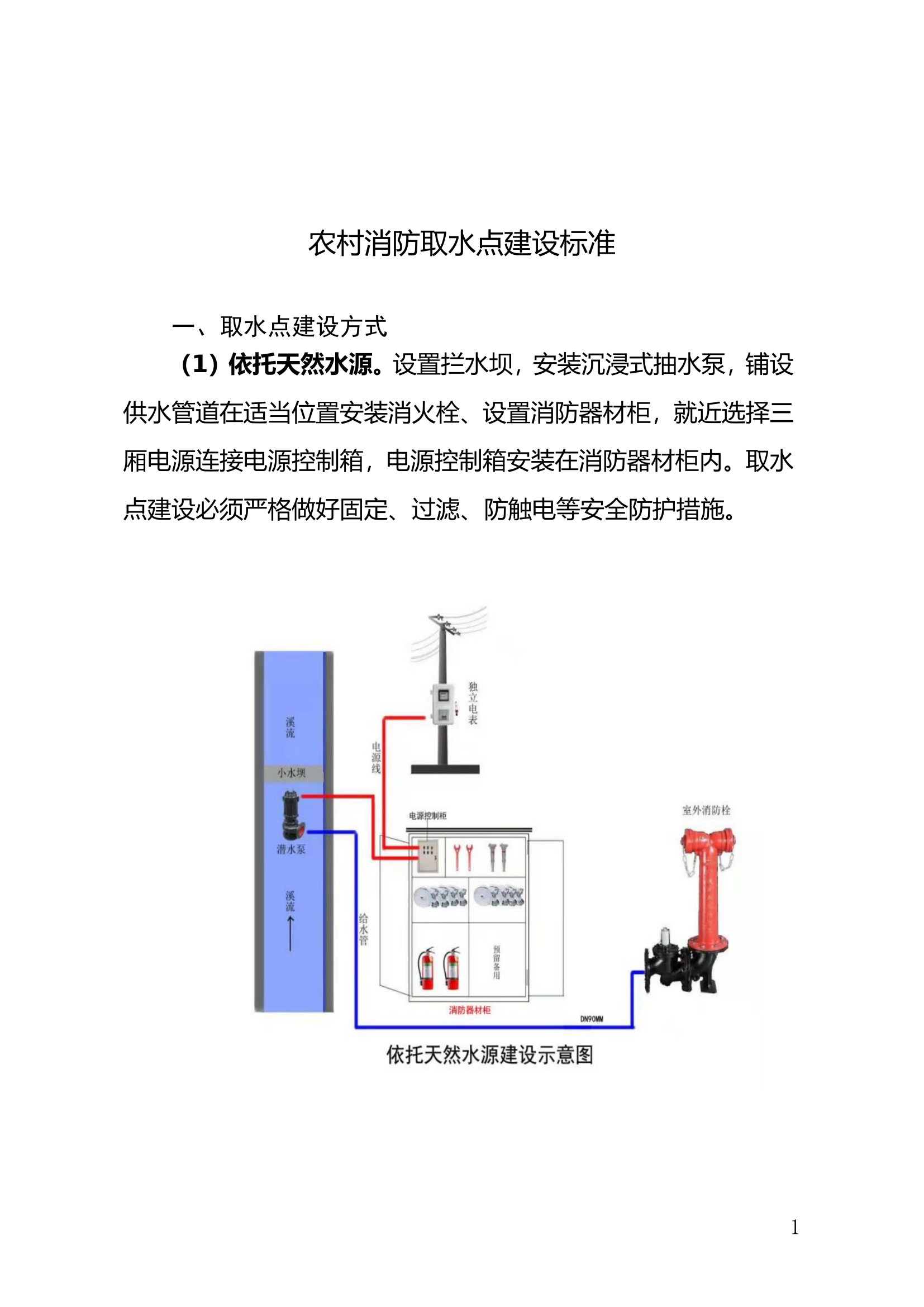 农村消防取水点建设标准.doc 第1页