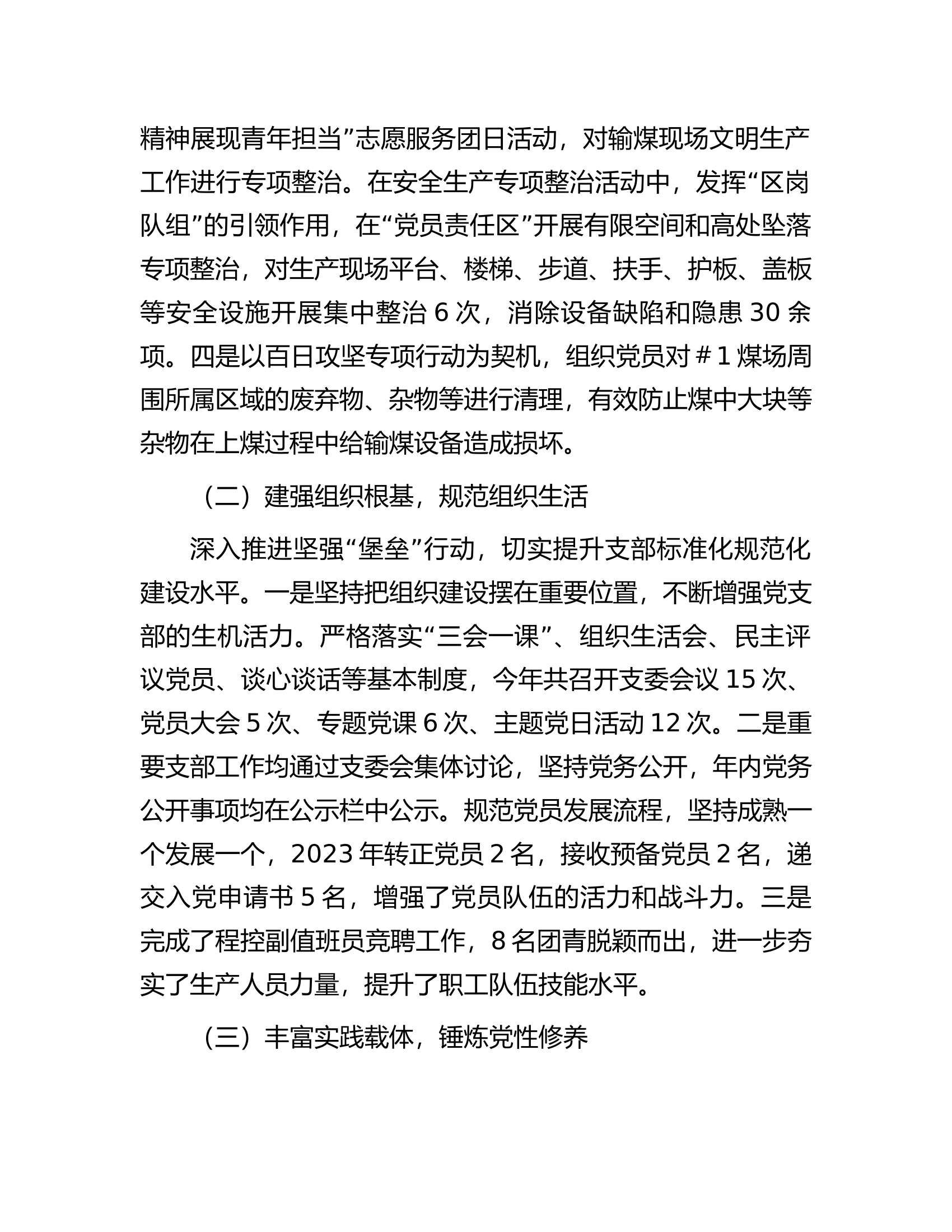 2023年.党支部书记述职报告...docx 第2页