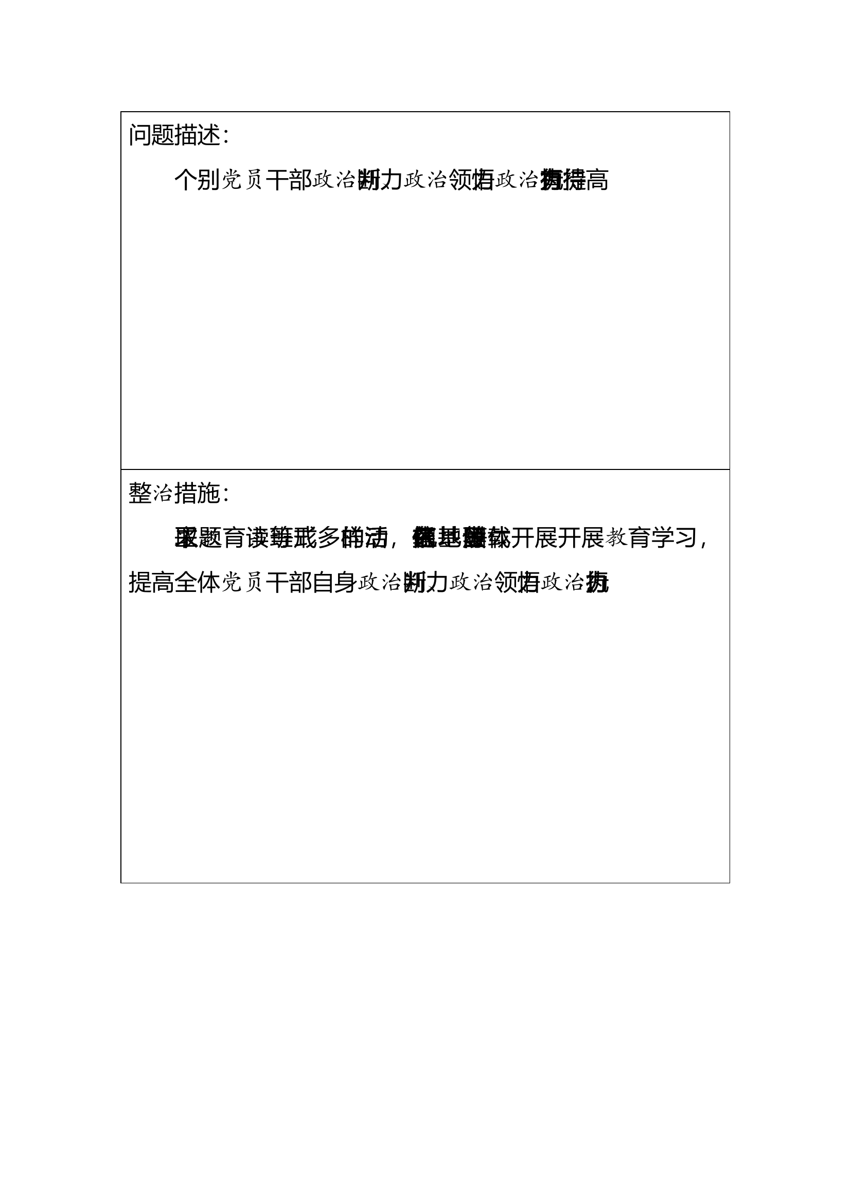 干部教育整顿《专项整治方案》.docx 第2页