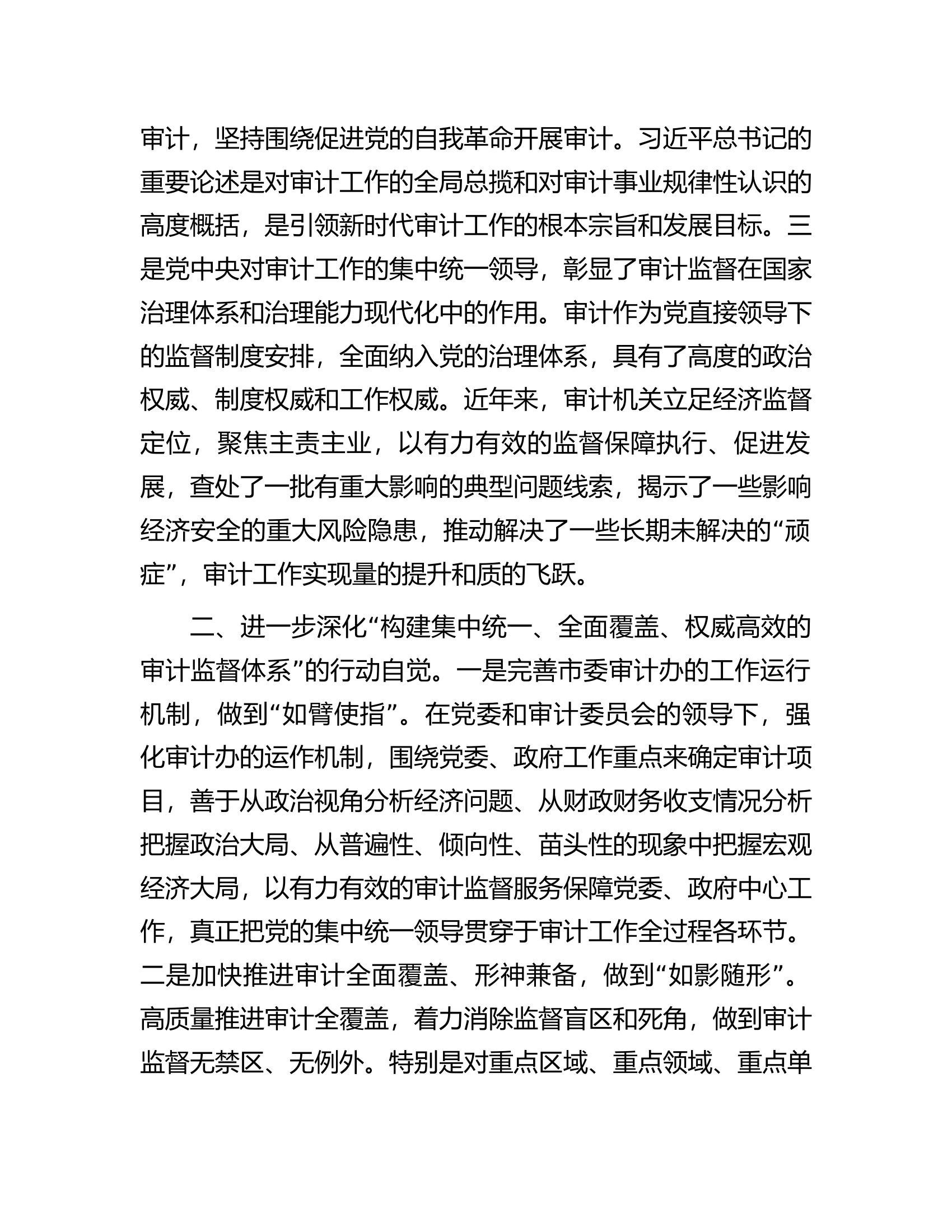 审计局在市委主题教育调研督导座谈会上的汇报发言.docx 第2页