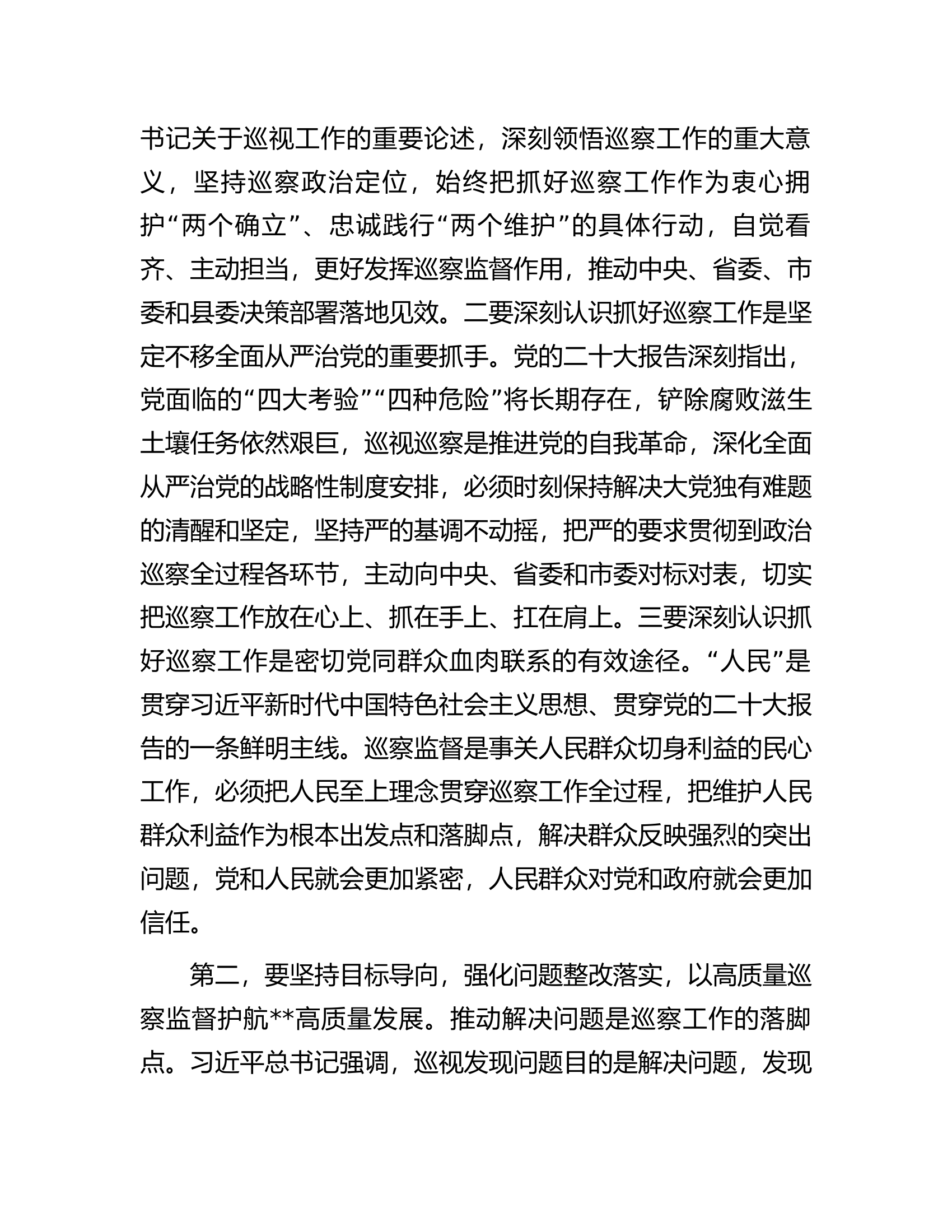 在2023年全县巡察工作会议上的讲话.docx 第2页