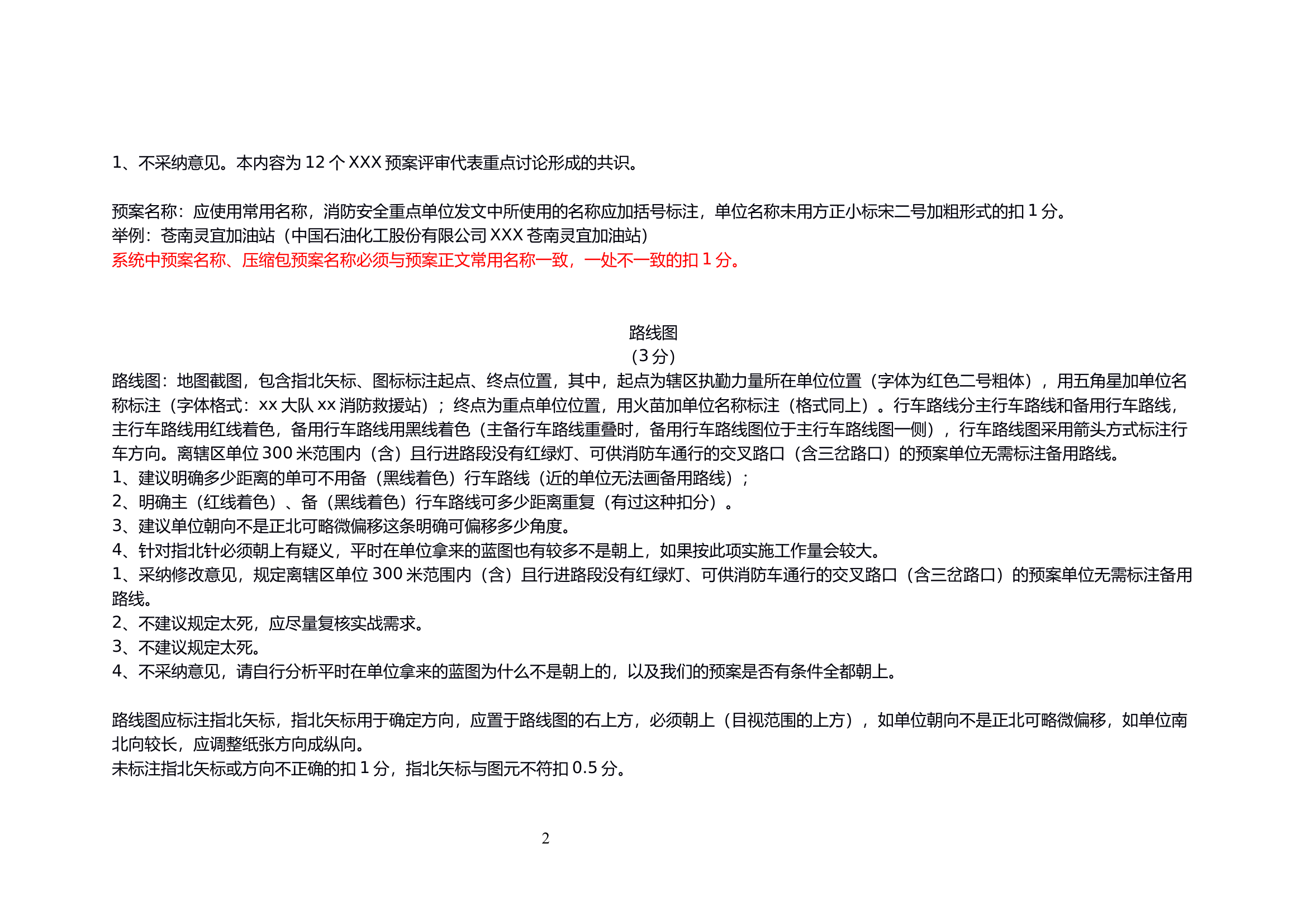 附件2：非化工类建筑灭火救援预案评审细则（2024年8月修订版）.docx(1) 第2页