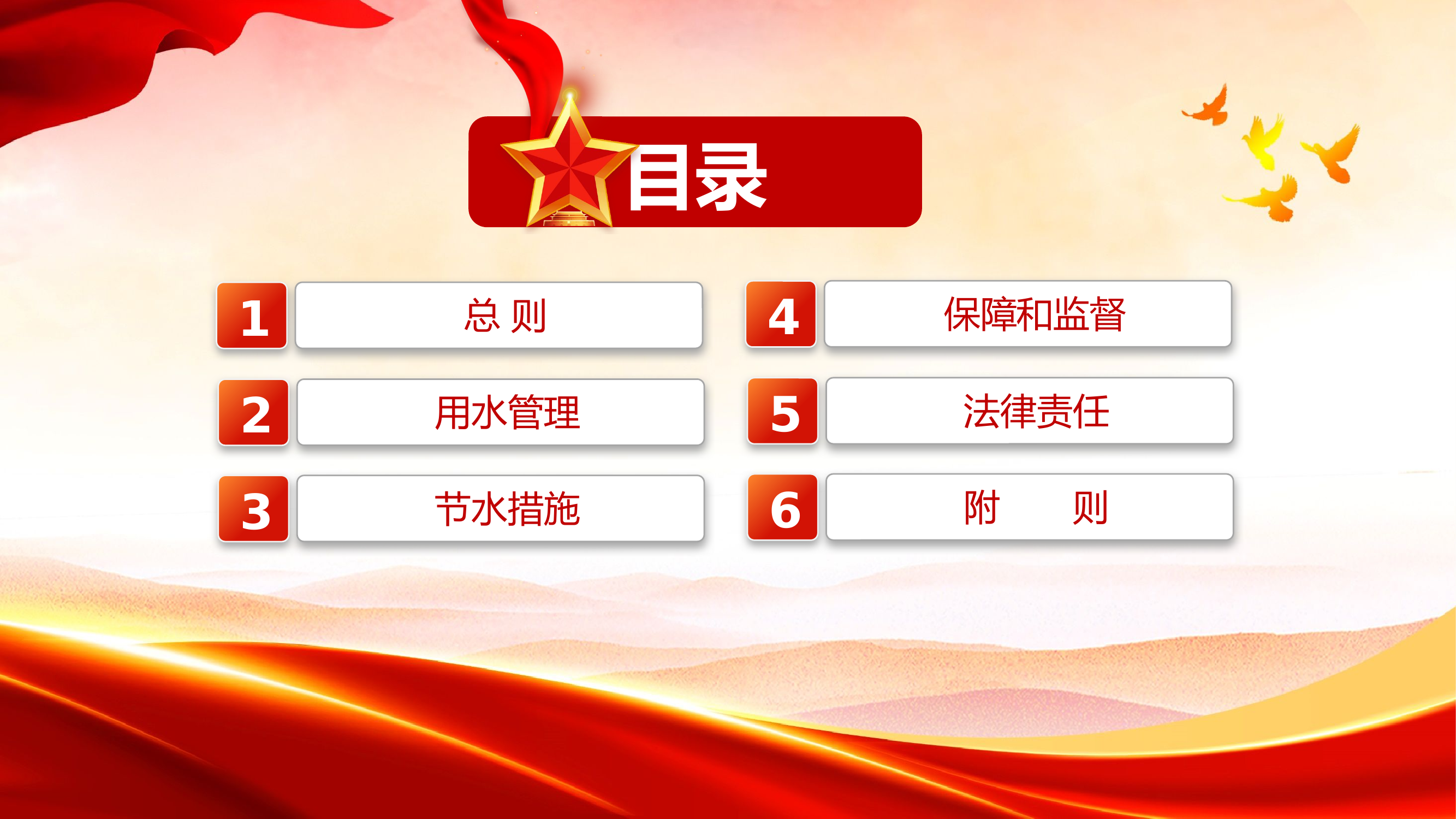 栀夏：中共中央国务院发布《节约用水条例》党课.pptx 第2页