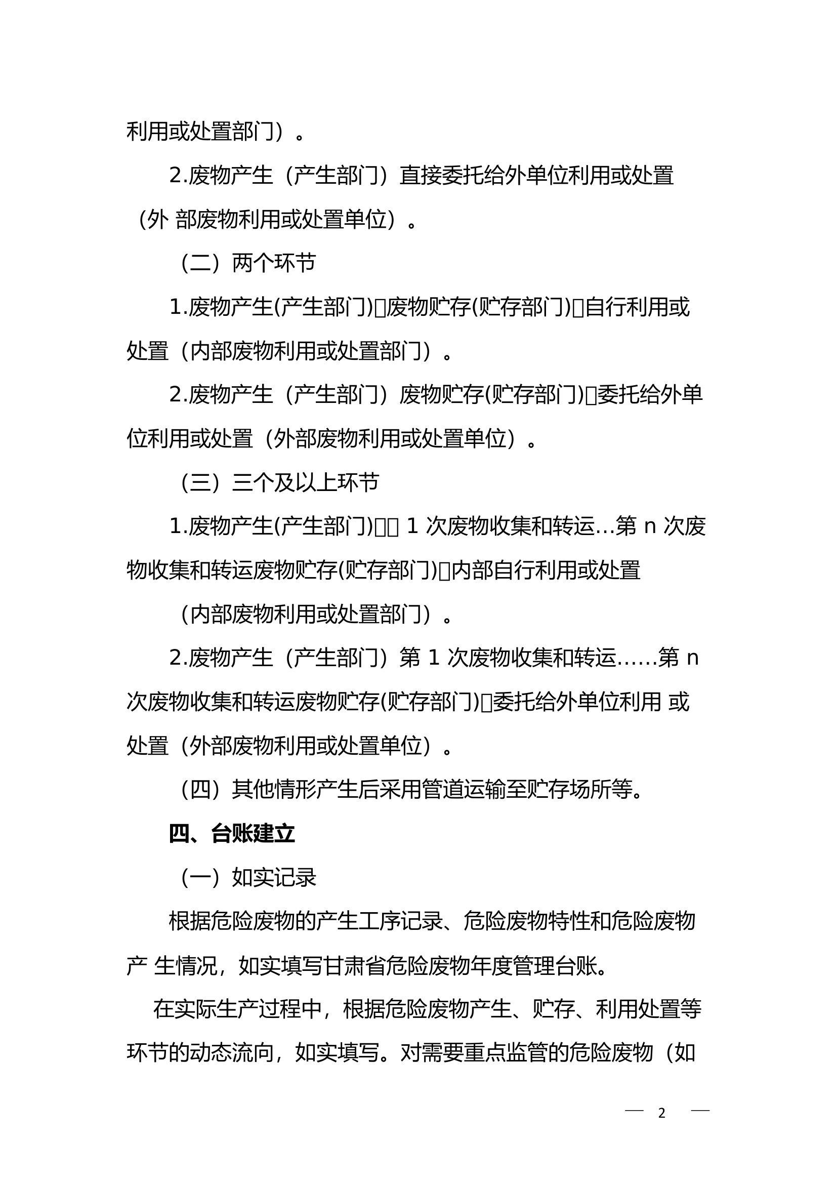 危险废物产生单位建立台账的要求.docx 第2页