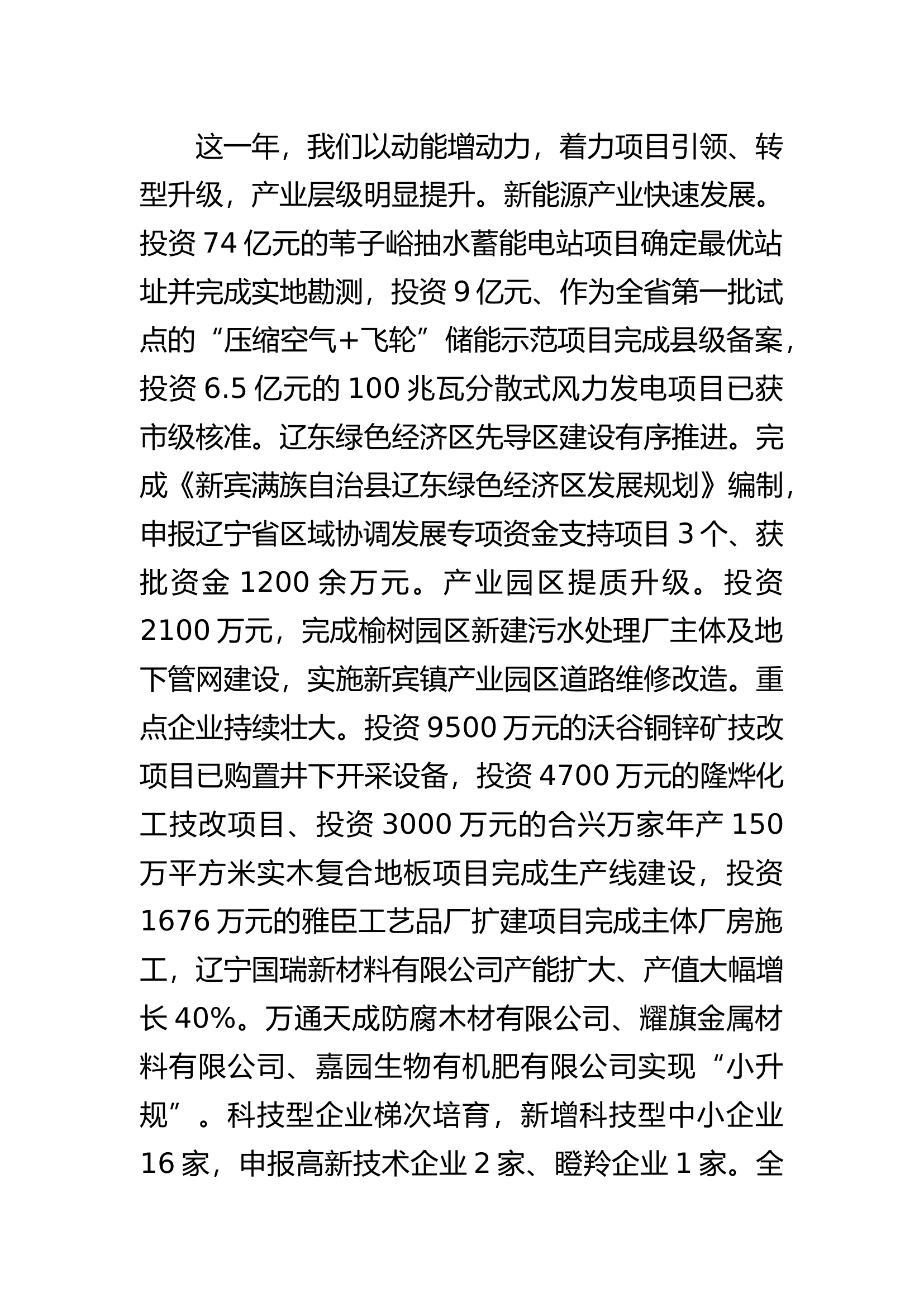 新宾满族自治县2024年政府工作报告.docx 第2页