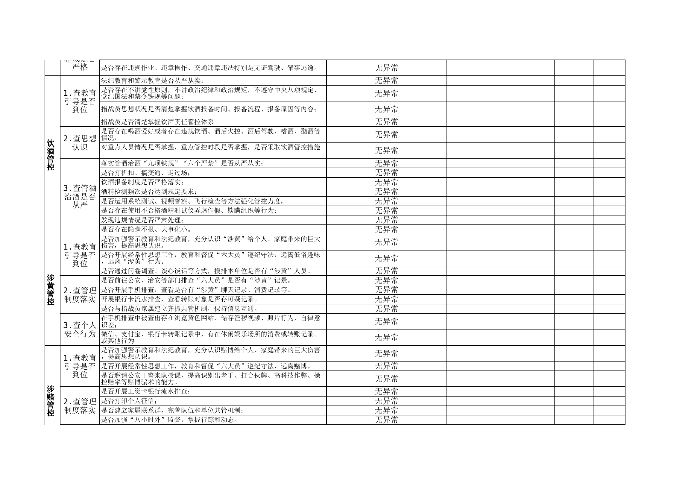 10月综合性安全检查暨突出问题大起底清单.xls 第2页