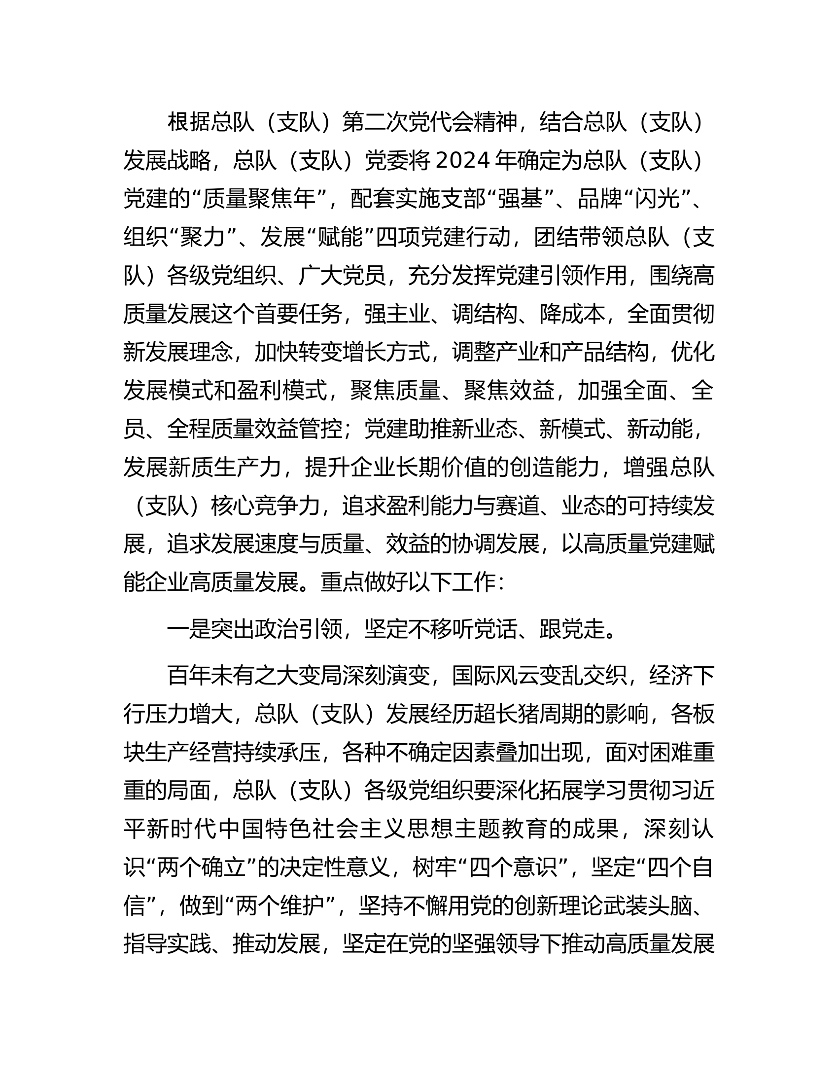 在2024年总队（支队）党委（扩大）会上的讲话............docx 第2页