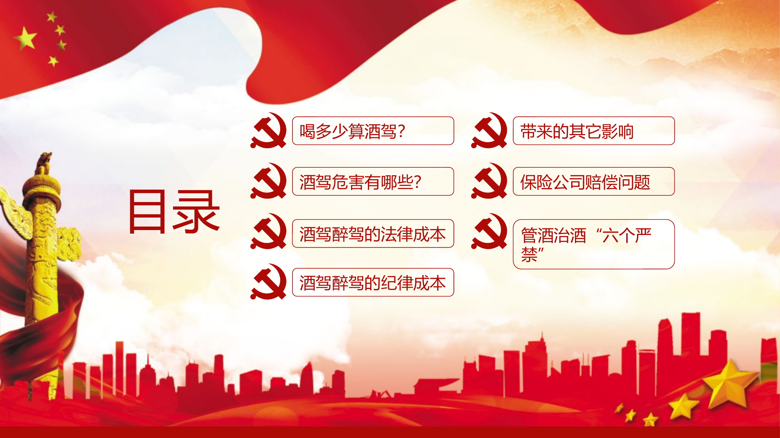 卖站&ldquo;管酒治酒专项整顿活动&rdquo;警示教育&mdash;&mdash;&ldquo;酒驾醉驾的严重后果&rdquo;.pptx 第2页