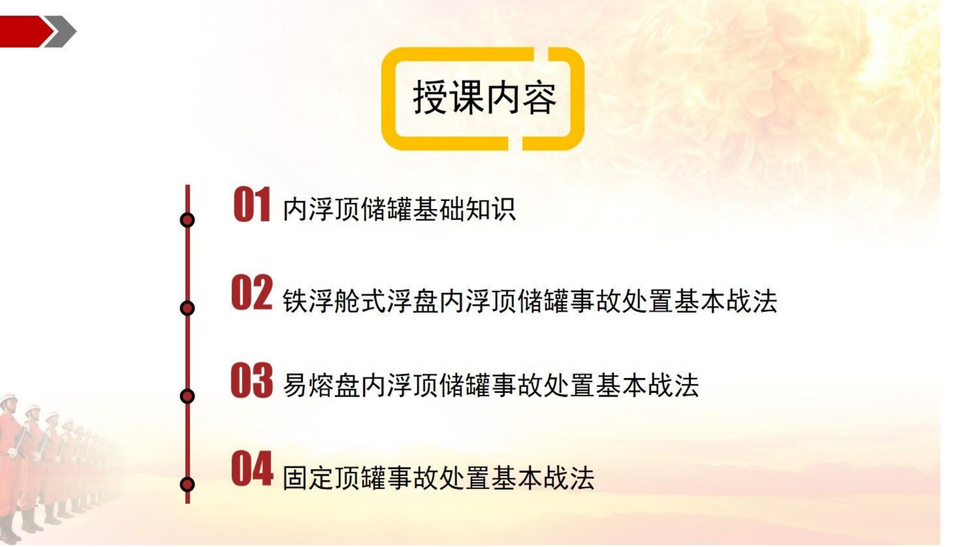 石油罐内浮顶固定储罐火灾事故处置培训.08内浮顶及固定顶储罐事故处置基本战法.pptx 第2页