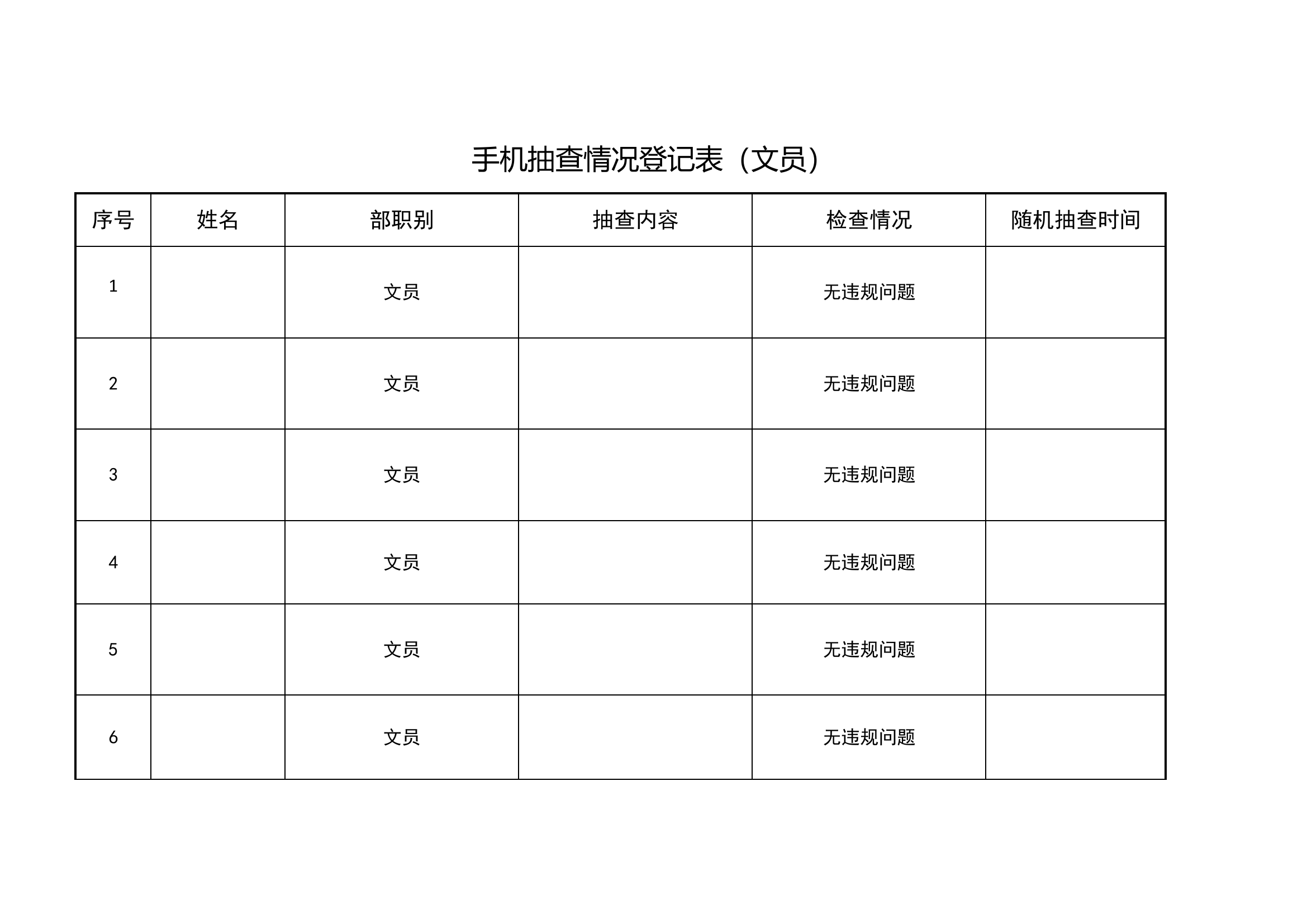 手机、电脑抽查情况登记表（文员）.doc 第1页