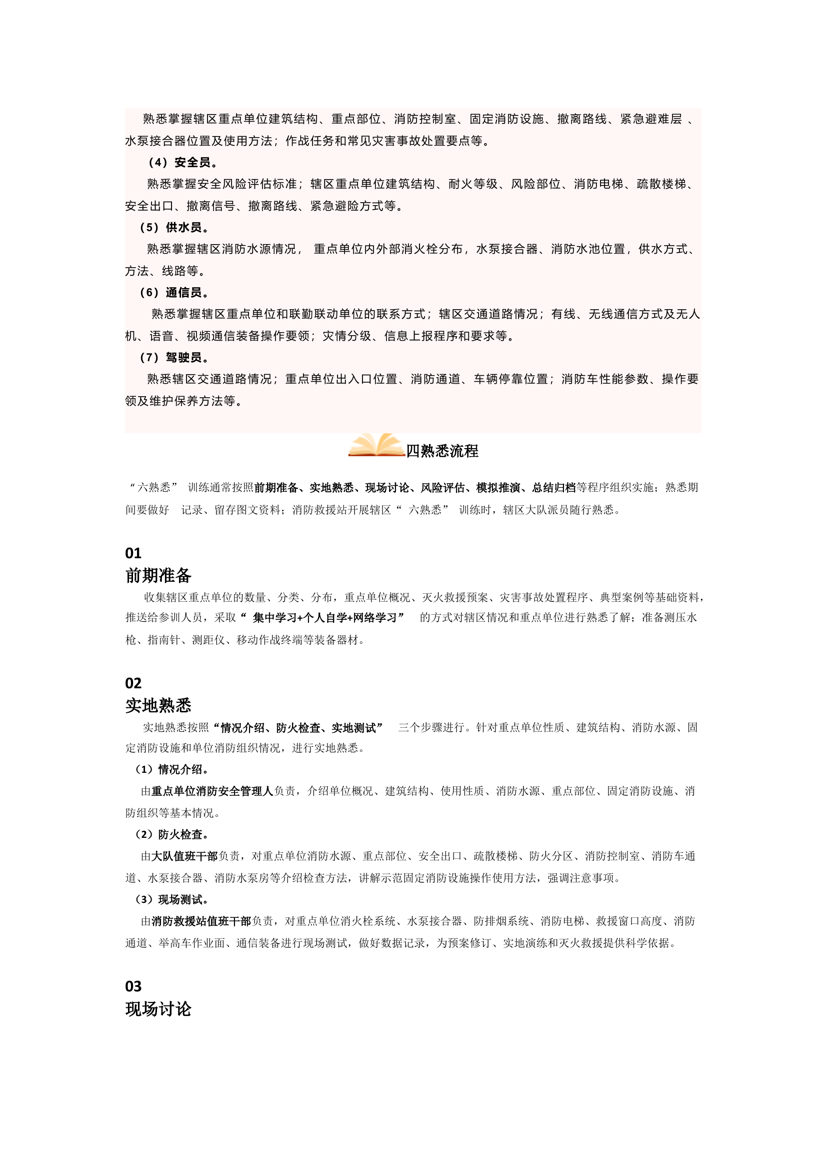 基层消防救援站辖区&ldquo;六熟悉&rdquo;训练规范.docx 第2页