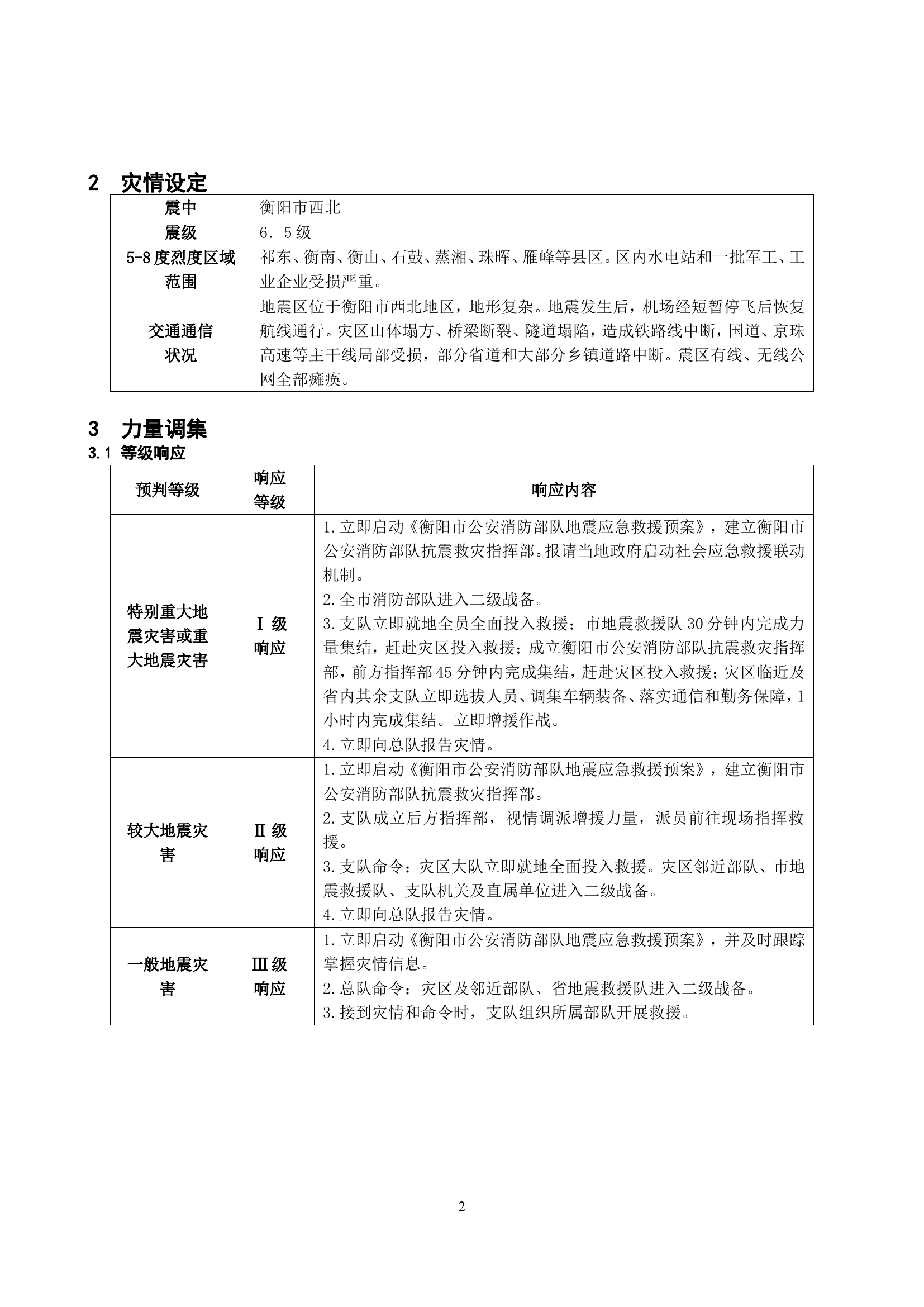 市特大地震灾害应急救援预案.doc 第2页