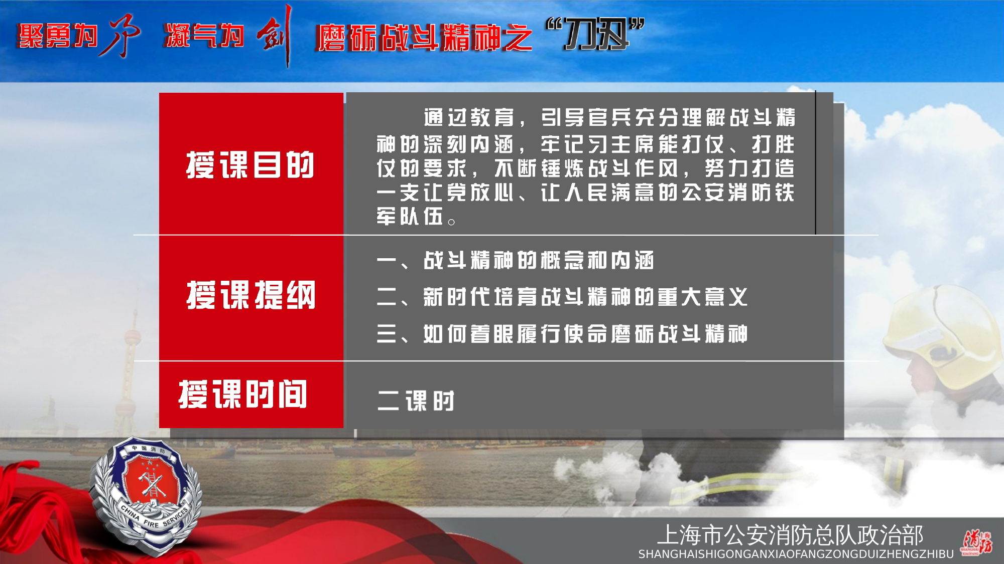 聚勇为矛 凝气为剑  磨砺战斗精神之“刀刃”.pptx 第2页