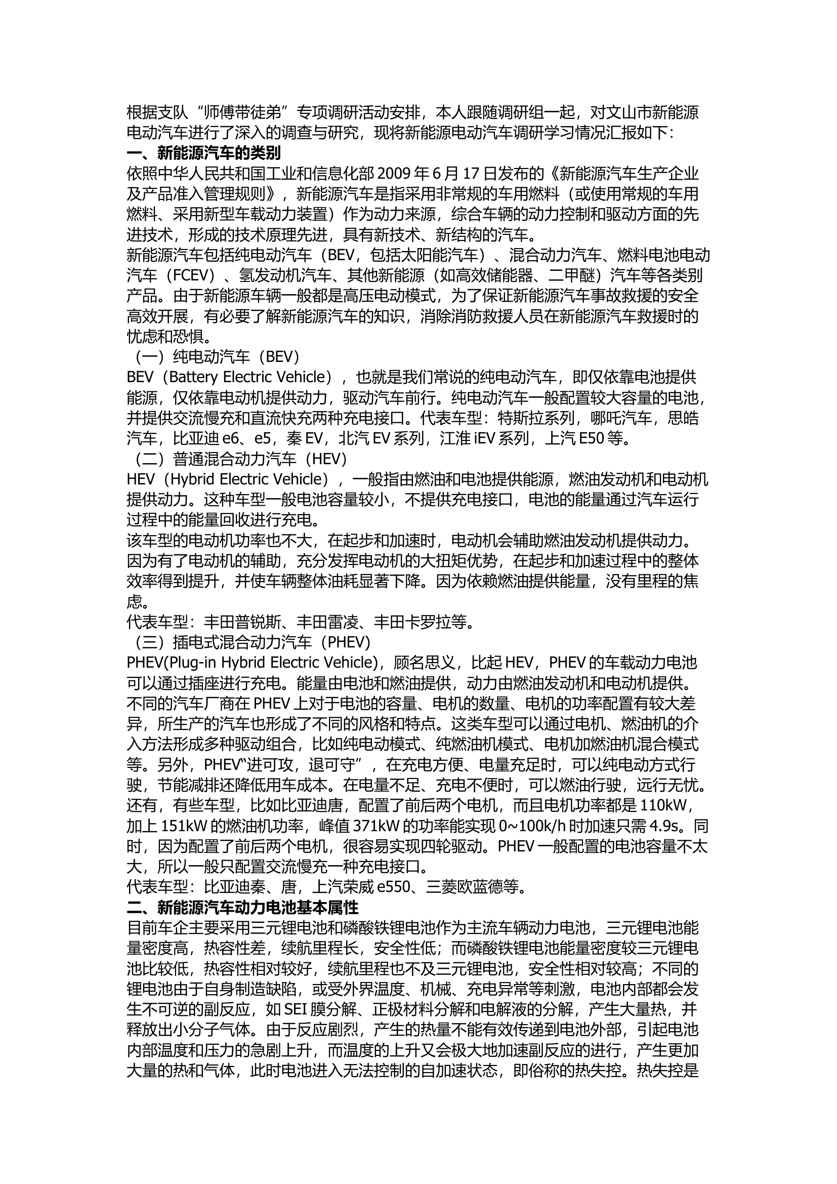 栀夏：新能源汽车专题调研报告.docx 第1页