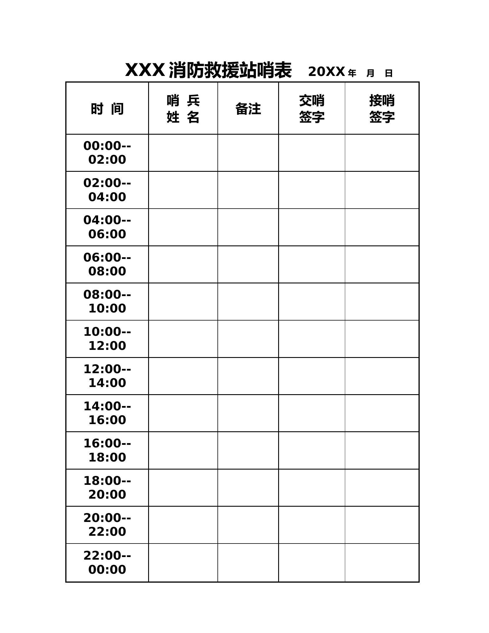 岗哨签字表.doc 第1页