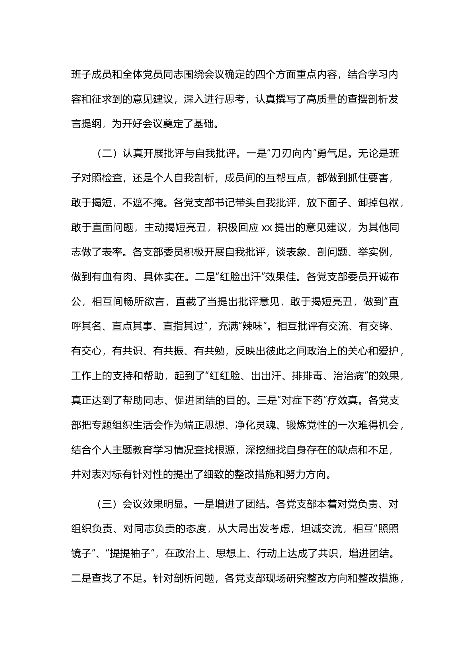 栀夏：主题教育党支部组织生活会情况报告.docx 第2页